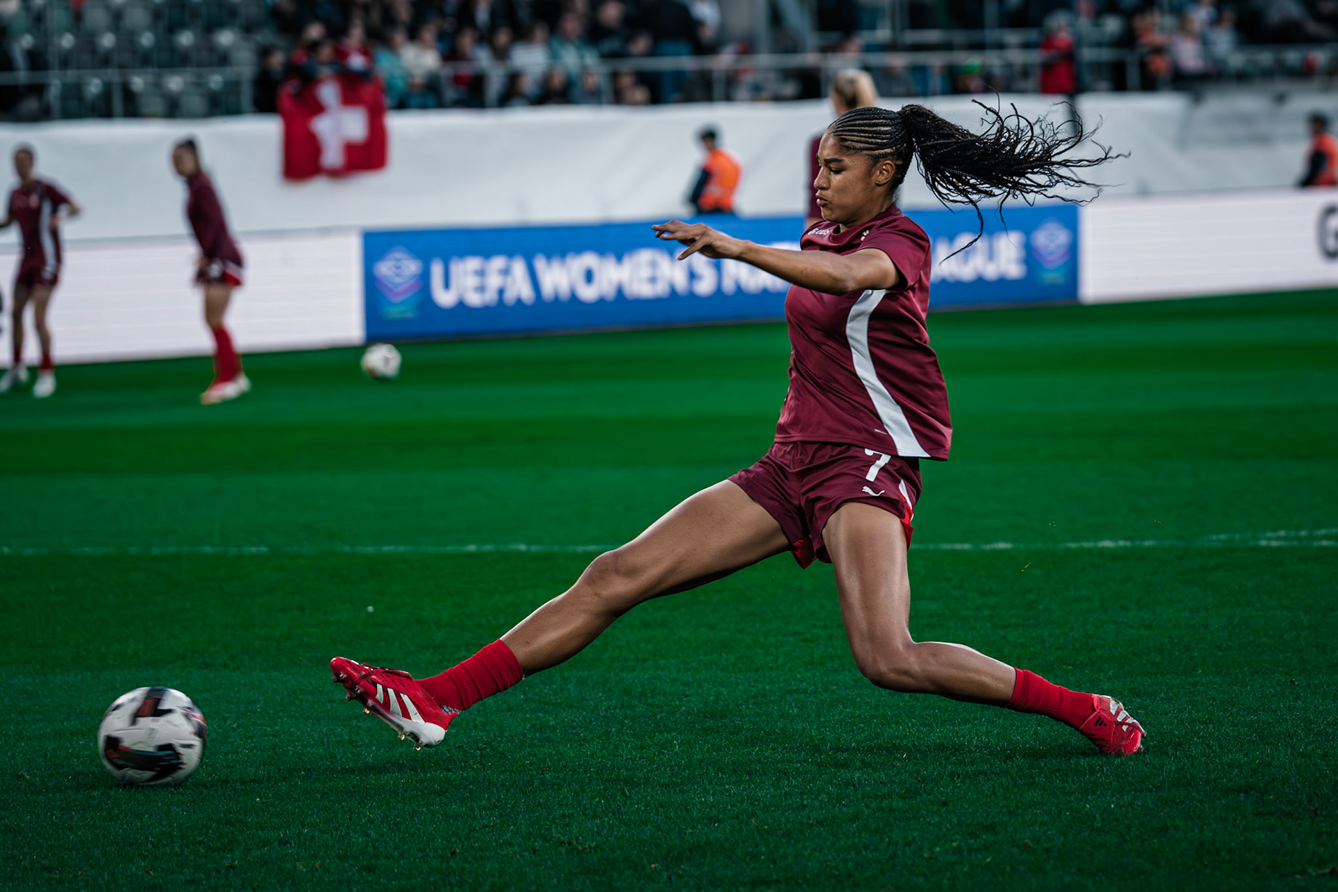 UEFA Women’s Nations League Suisse - France au Kybunpark. (Christian António/LibsVisuals.com)