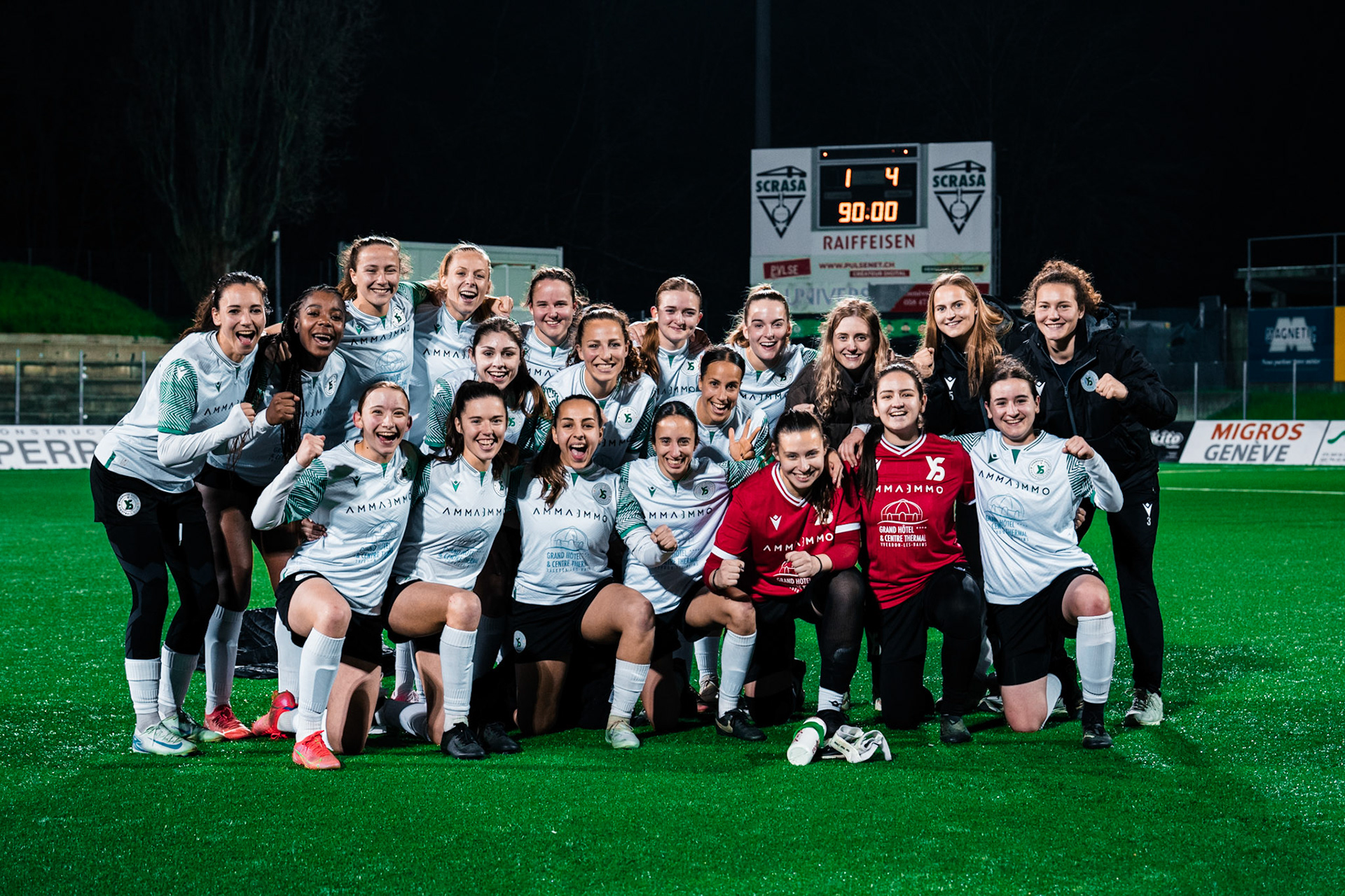 Etoile Carouge FC et Yverdon Sport FC au  Stade de la Fontenette (Christian António/LibsVisuals.com)