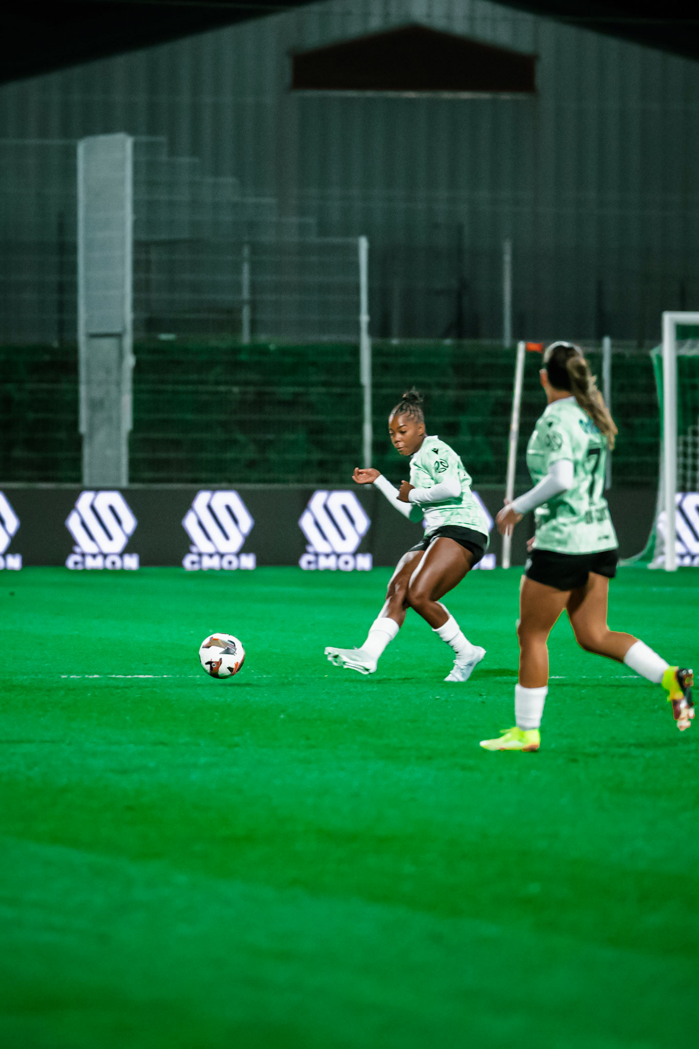 Match de championnat LNB (féminine) opposant Yverdon Sport FC et FC Wil 1900 au Stade Municipal, Yverdon. (Christian António/LibsVisuals.com)
