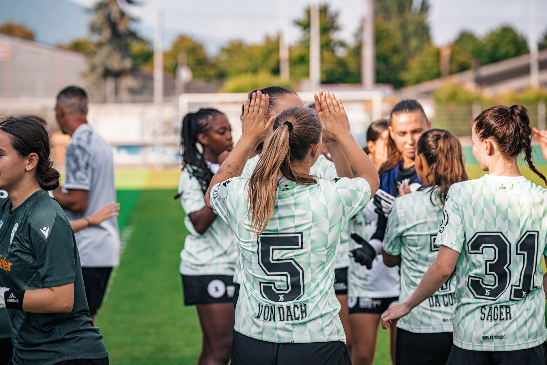 Match championnat opposant Yverdon Sport – FC Wädenswil au Stade Municipal. (Christian António/LibsVisuals.com)