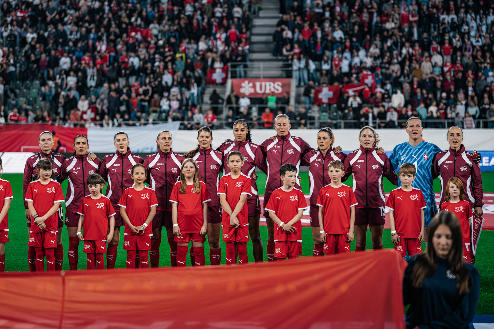 UEFA Women’s Nations League Suisse - France au Kybunpark. (Christian António/LibsVisuals.com)