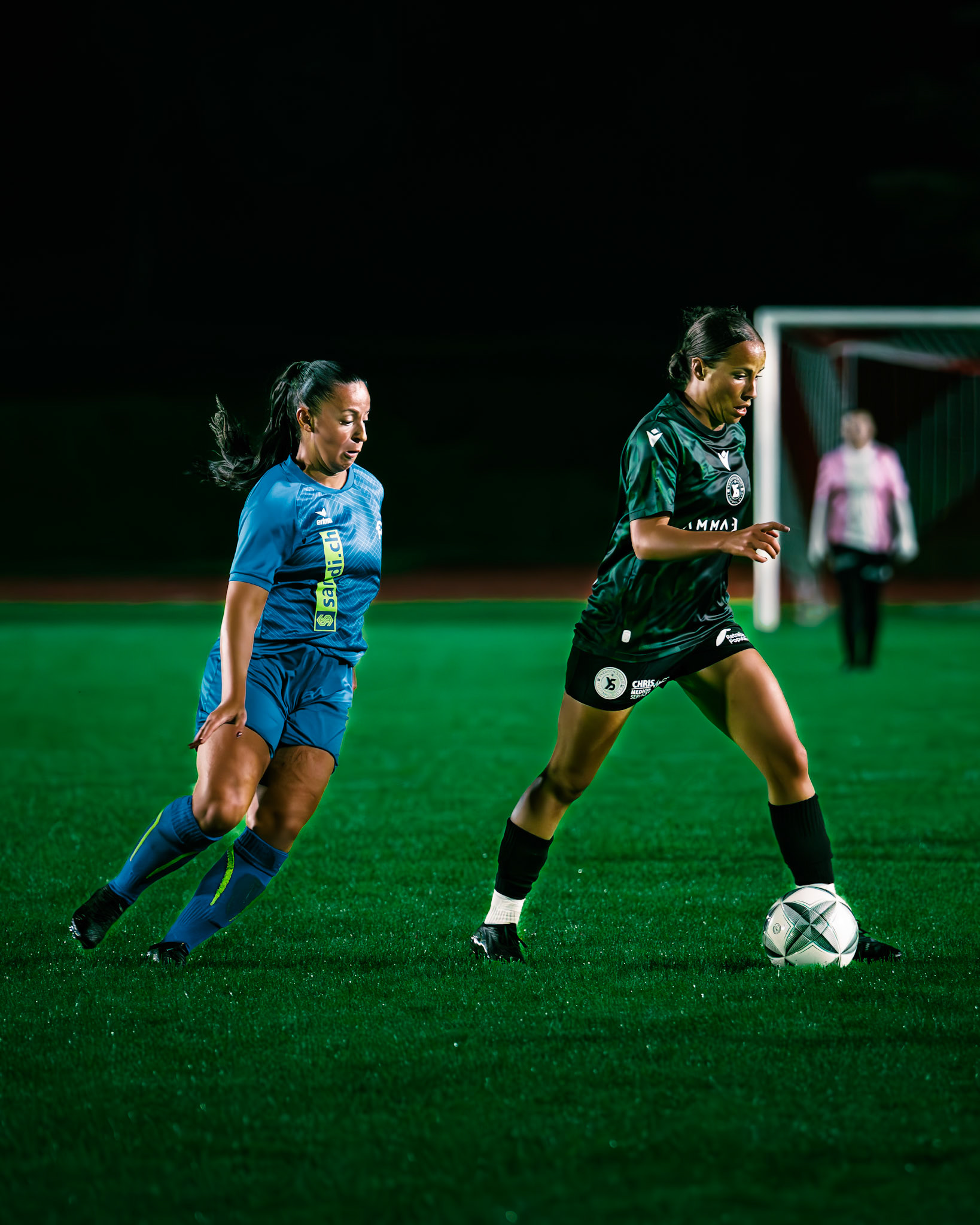 Match championnat LNB féminine opposant FC Küssnacht a/R - Yverdon Sport FC au Sportanlage - Luterbach. (Christian António/LibsVisuals.com)