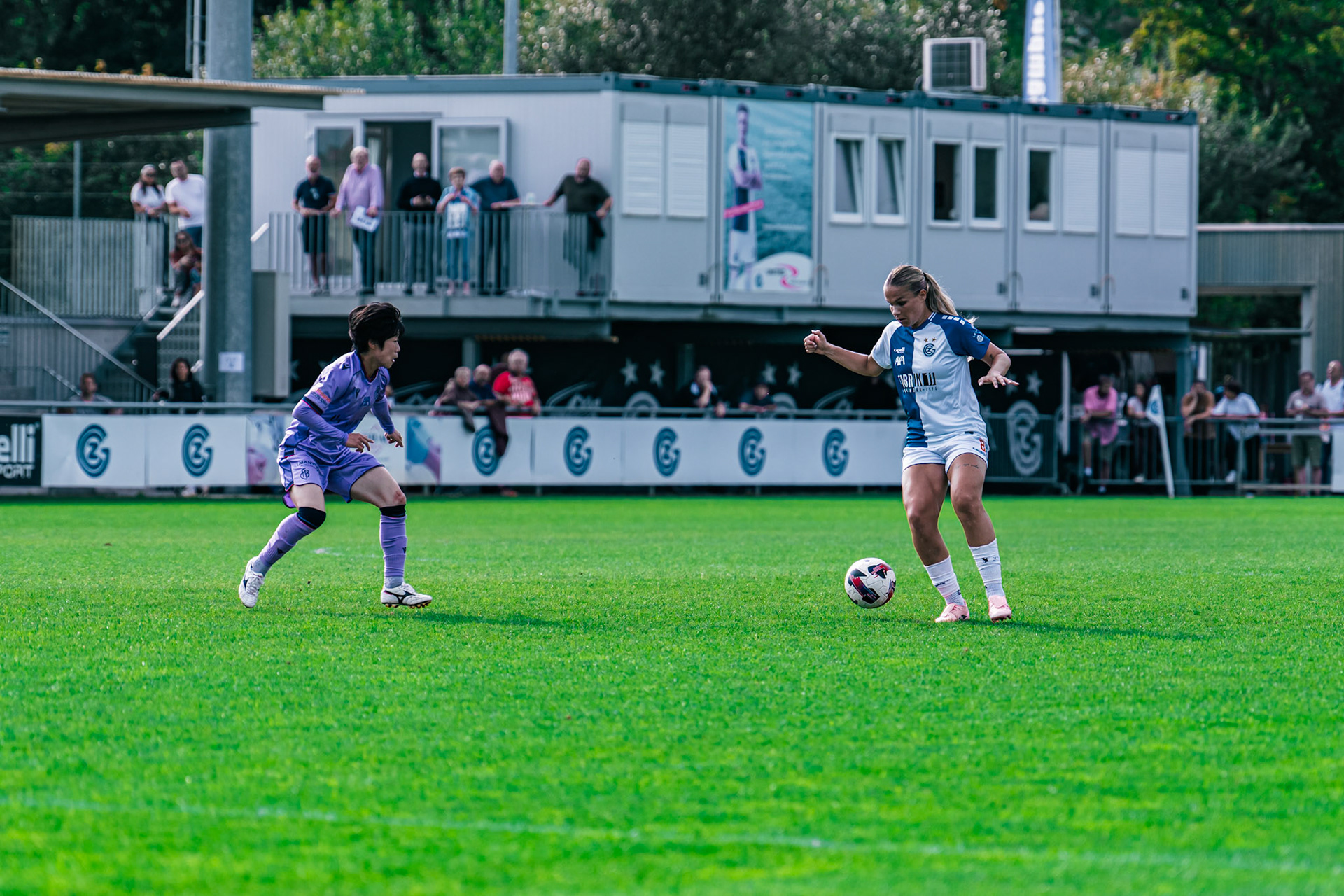 Match de l’AXA Women’s Super League opposant GC Frauenfussball et FC Basel 1893 au GC/Campus, Niederhasli (Platz 1). (Christian António/LibsVisuals.com)