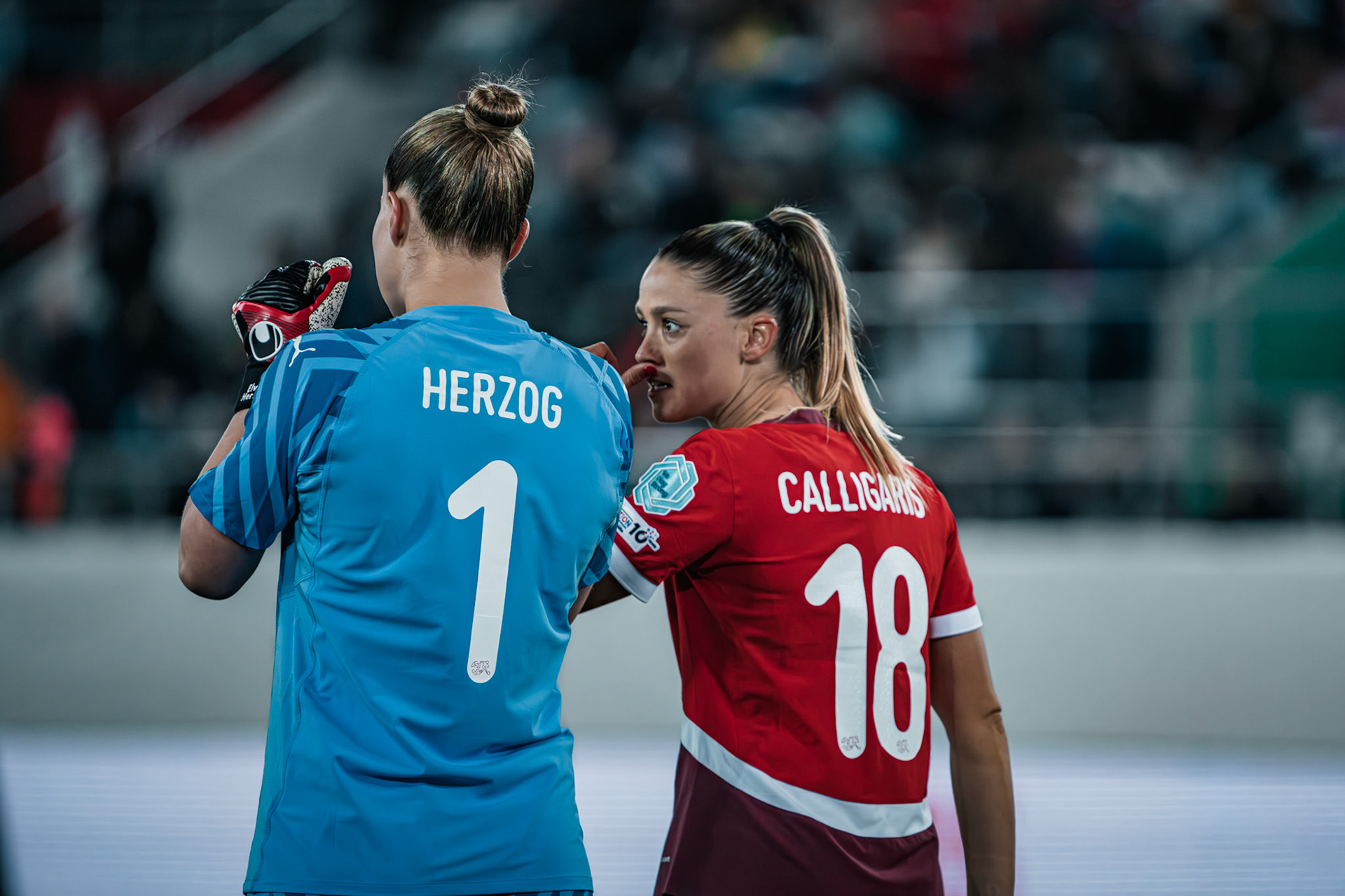 UEFA Women’s Nations League Suisse - France au Kybunpark. (Christian António/LibsVisuals.com)