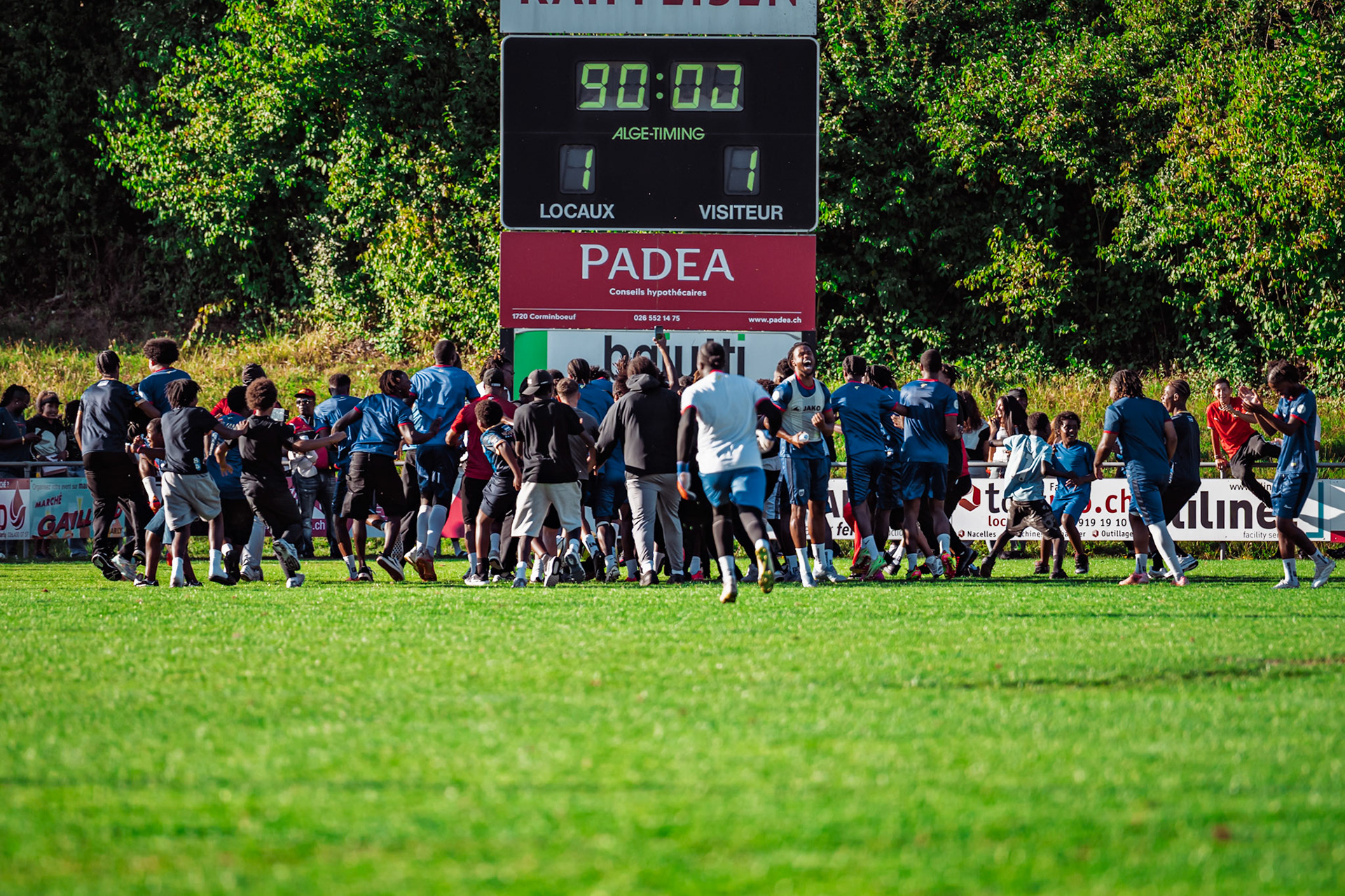 Match amical opposant l’Angola et le Cap-Vert (CanFribourg) au Terrain Communal de Corminboeuf. (Christian António/LibsVisuals.com)