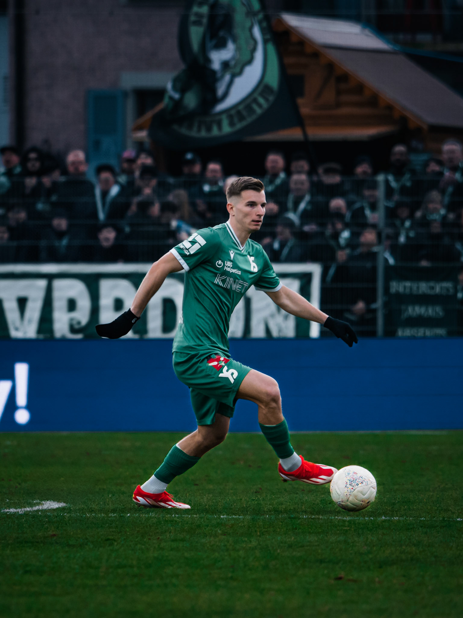 Yverdon Sport FC et FC Winterthur au Stade Municipal. (Christian António/LibsVisuals.com)