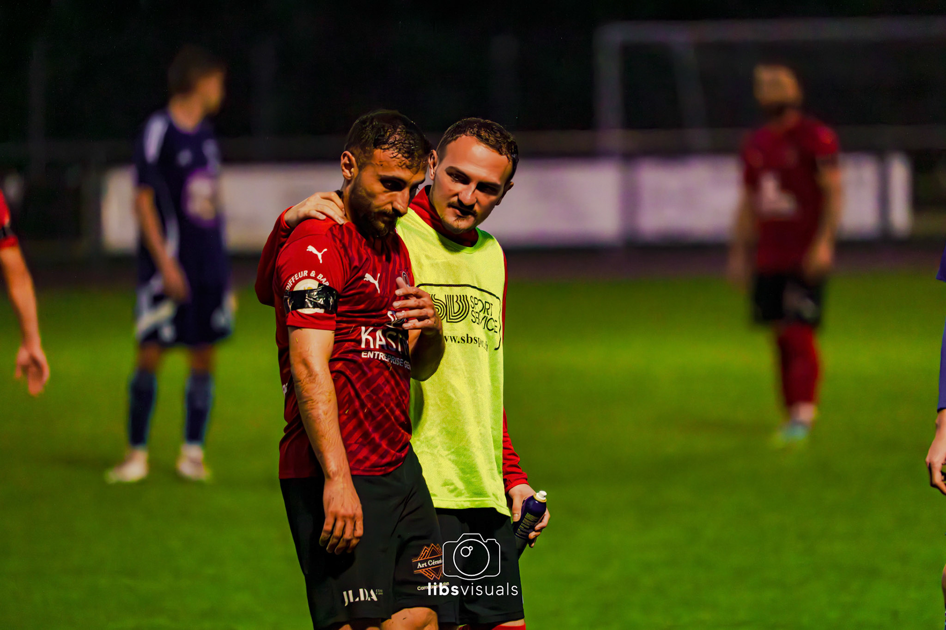 Match de barrage - Promotion 3ème ligue FC Iliria Payerne - FC Champvent au Stade Municipal à Payerne