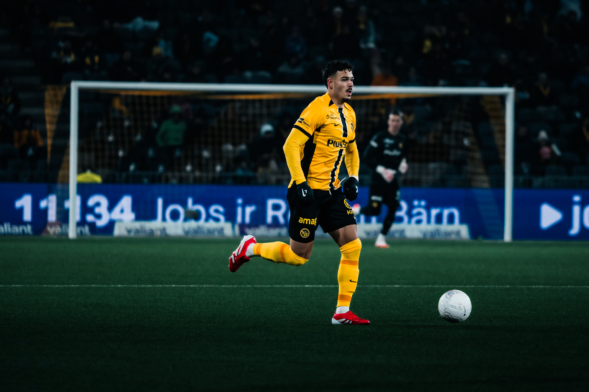 Filip Ugrinic, Milieu du BSC Young Boys lors du match entre BSC Young Boys et FC Winterthur au Stadion Wankdorf. (Christian António/LibsVisuals.com)
