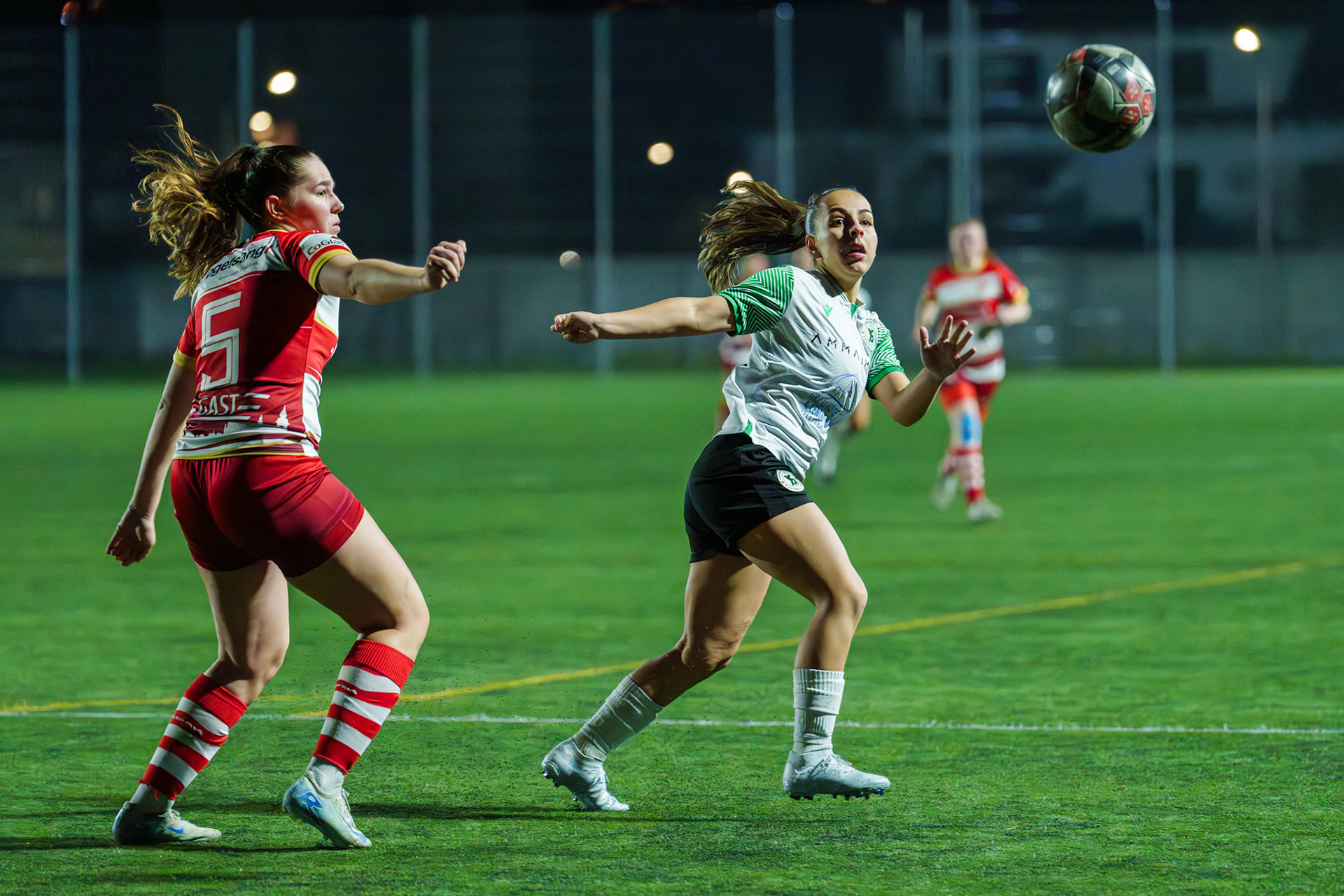 FC Solothurn Frauen et Yverdon Sport FC au Stadion FC Solothurn. (Christian António/LibsVisuals.com)