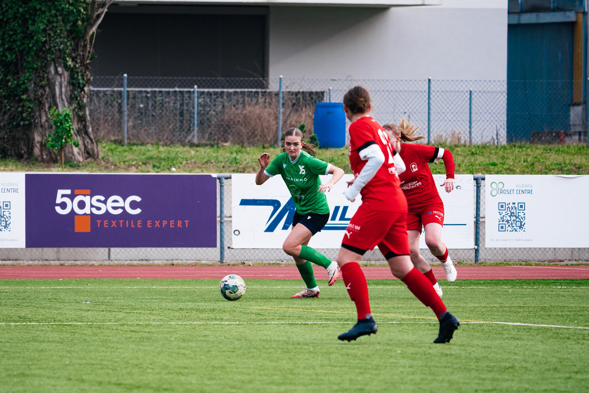 Match Amical entre FC Renens et Yverdon Sport FC au Stade sportif du Croset. (Christian António/LibsVisuals.com)