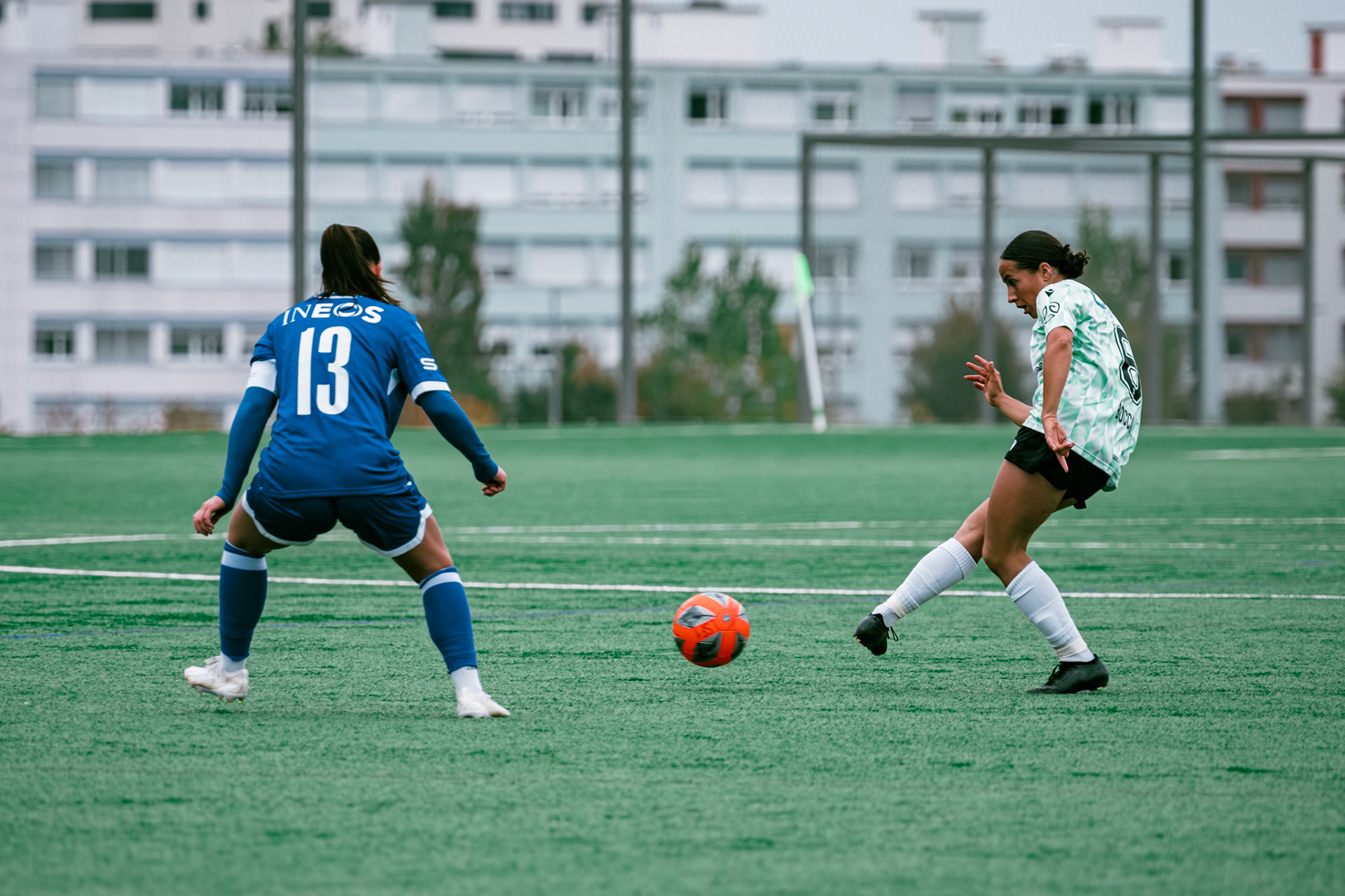 Match AXA Women’s Cup (1/16 de finale) opposant FC Lausanne-Sport et Yverdon Sport FC au Centre sportif de la Tuilière. (Christian António/LibsVisuals.com)