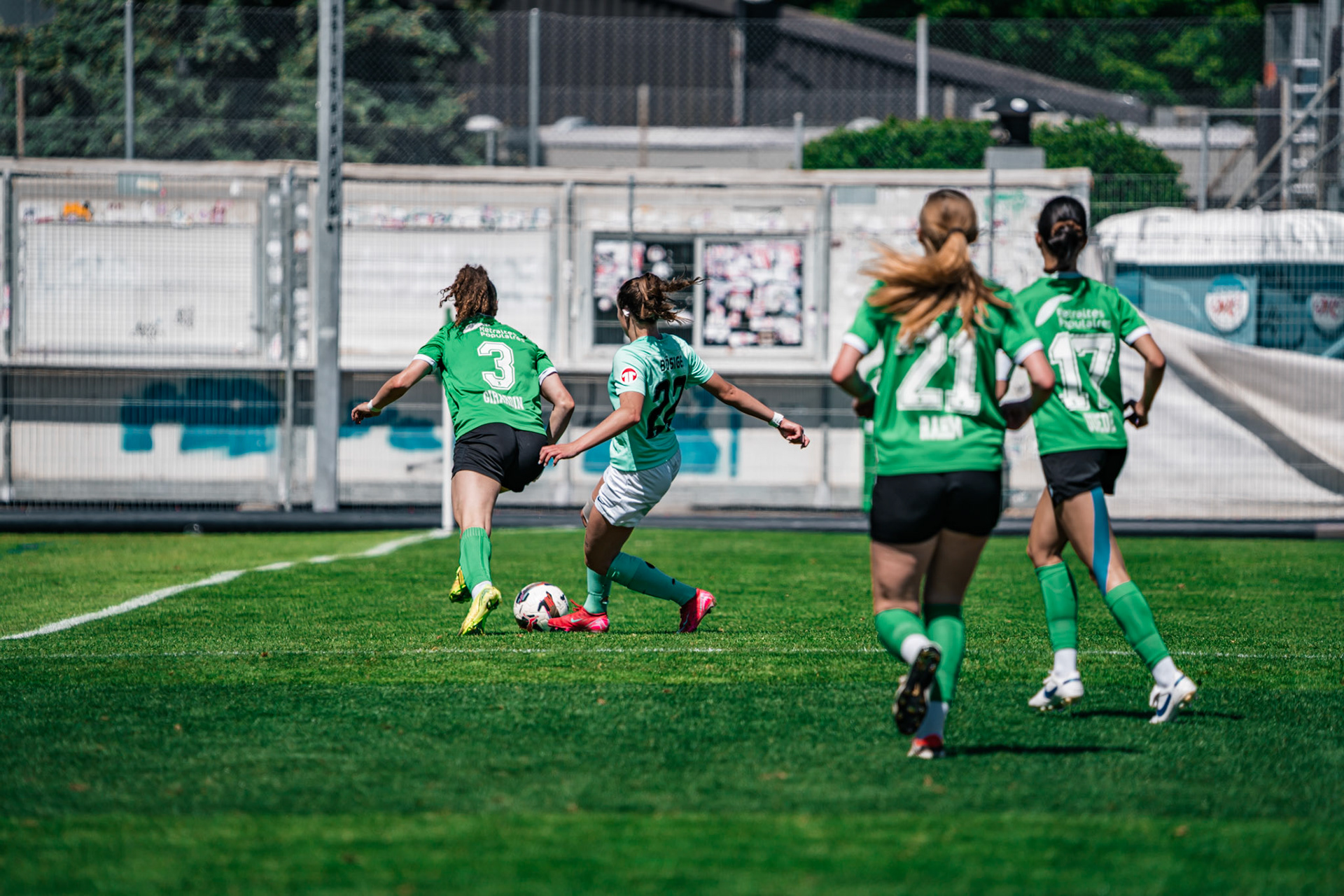 Yverdon Sport FC et FC Schlieren au Stade Municipal. (Christian António/LibsVisuals.com)