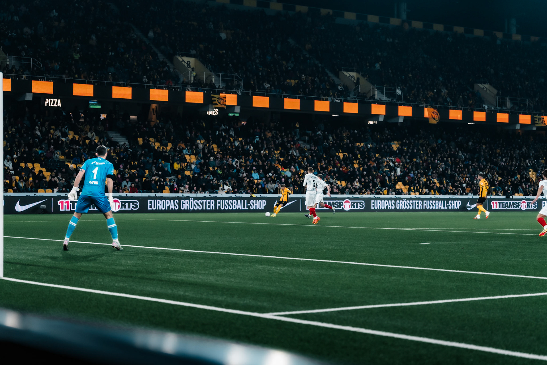 Lewin Blum, Défenseur du BSC Young Boys lors du match entre BSC Young Boys et FC Winterthur au Stadion Wankdorf. (Christian António/LibsVisuals.com)