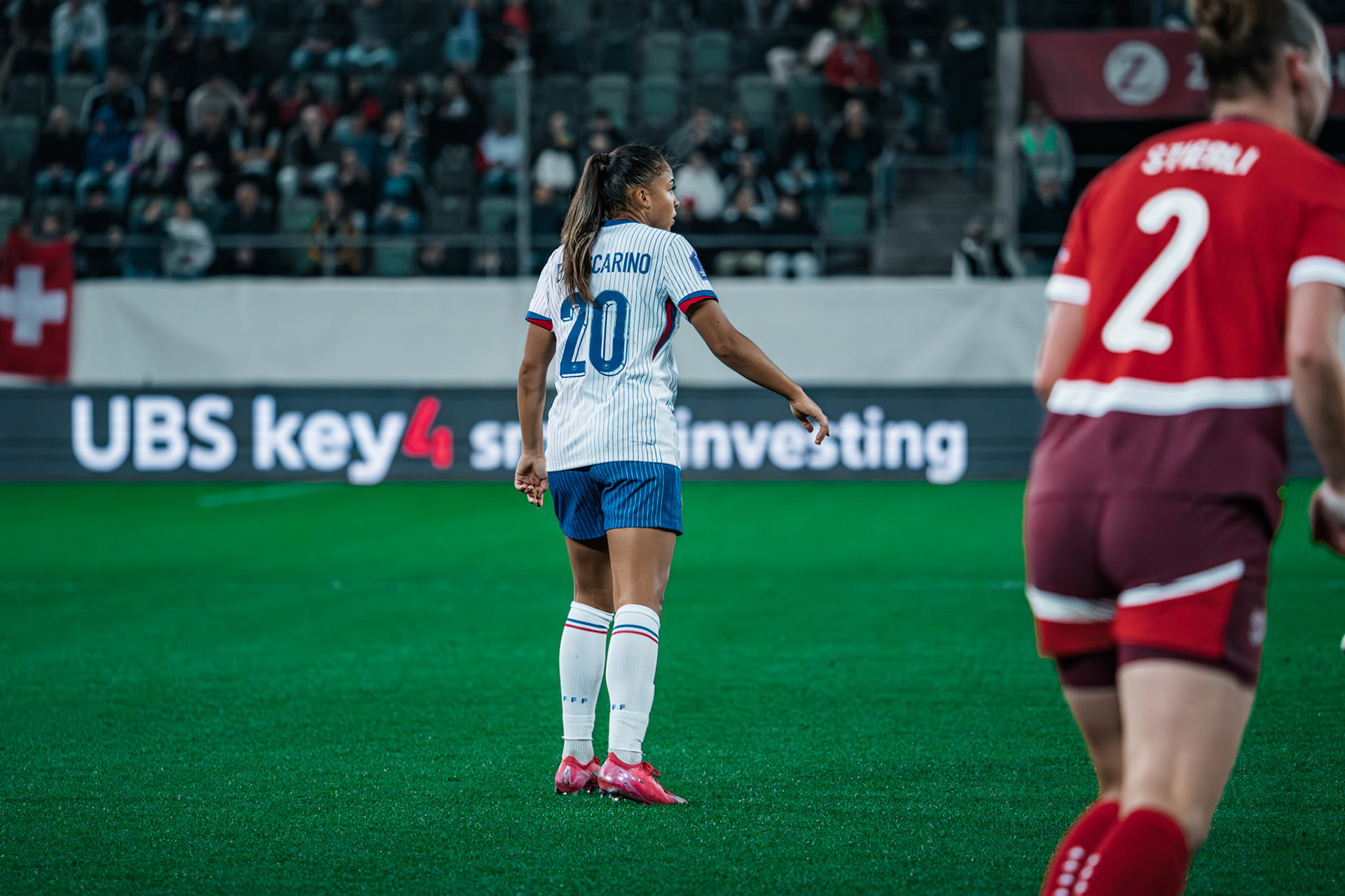 UEFA Women’s Nations League Suisse - France au Kybunpark. (Christian António/LibsVisuals.com)