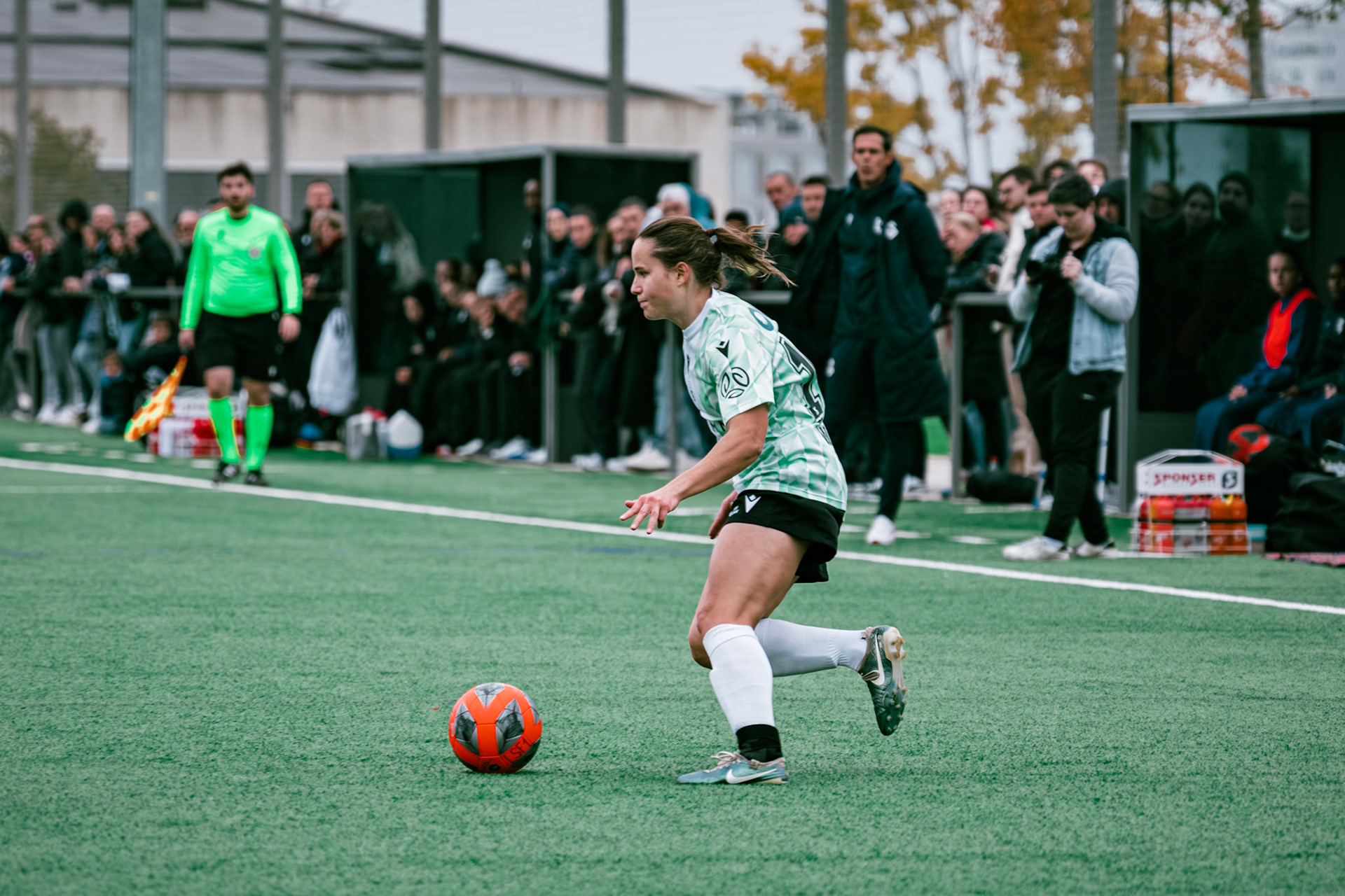 Match AXA Women’s Cup (1/16 de finale) opposant FC Lausanne-Sport et Yverdon Sport FC au Centre sportif de la Tuilière. (Christian António/LibsVisuals.com)