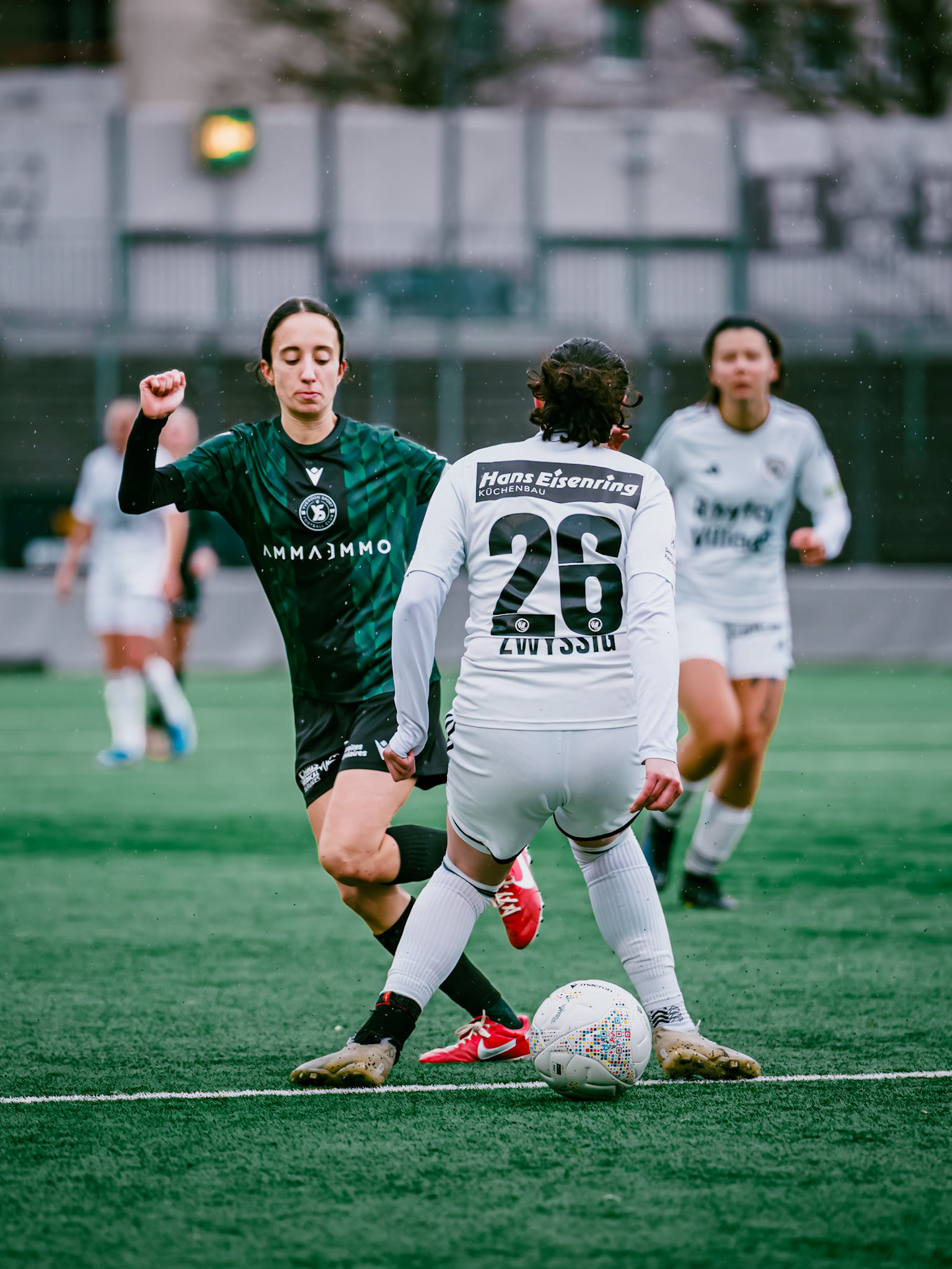 Match de championnat LNB (féminine) opposant FC Wil 1900 au Yverdon Sport FC à la Lidl Sportpark Bergholz, Wil SG. (Christian António / LibsVisuals.com)
