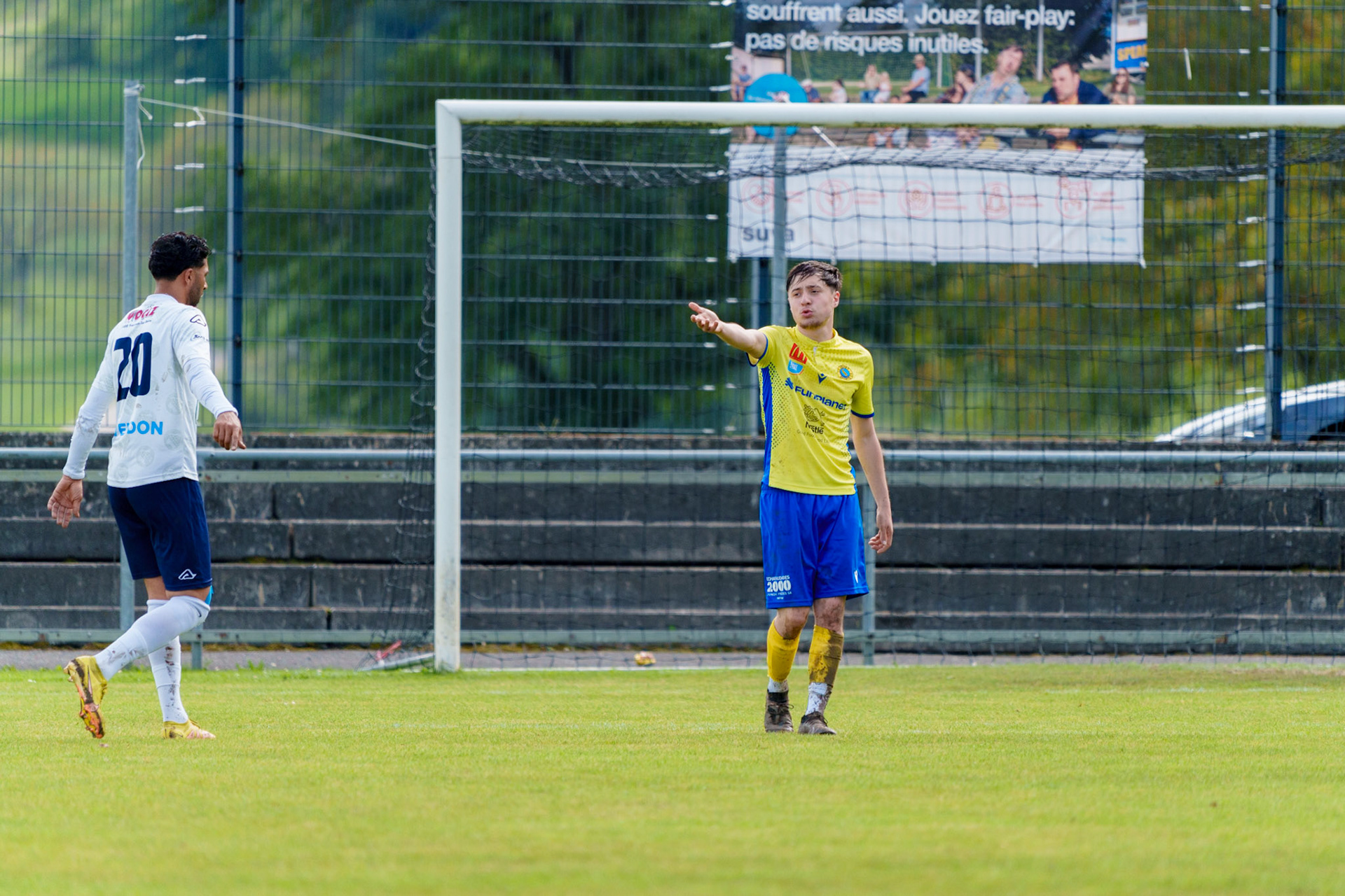 Match 2ème Ligue FC Bosna Yverdon - FC Vevey Sport II au Stade Sous-Ville à Baulmes