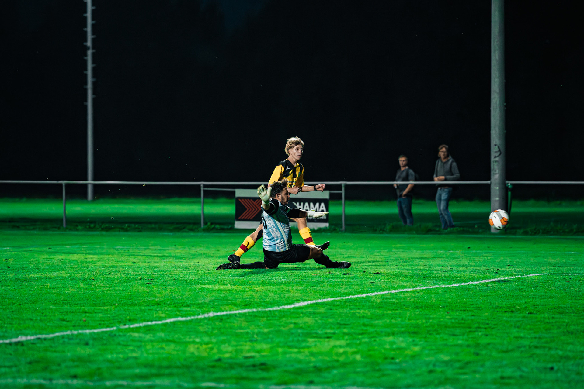 Match BCV Cup opposant FC Corcelles-Payerne I – FC Poliez-Pittet IA à la Place de sports Freybonnaz. (Christian António/LibsVisuals.com)