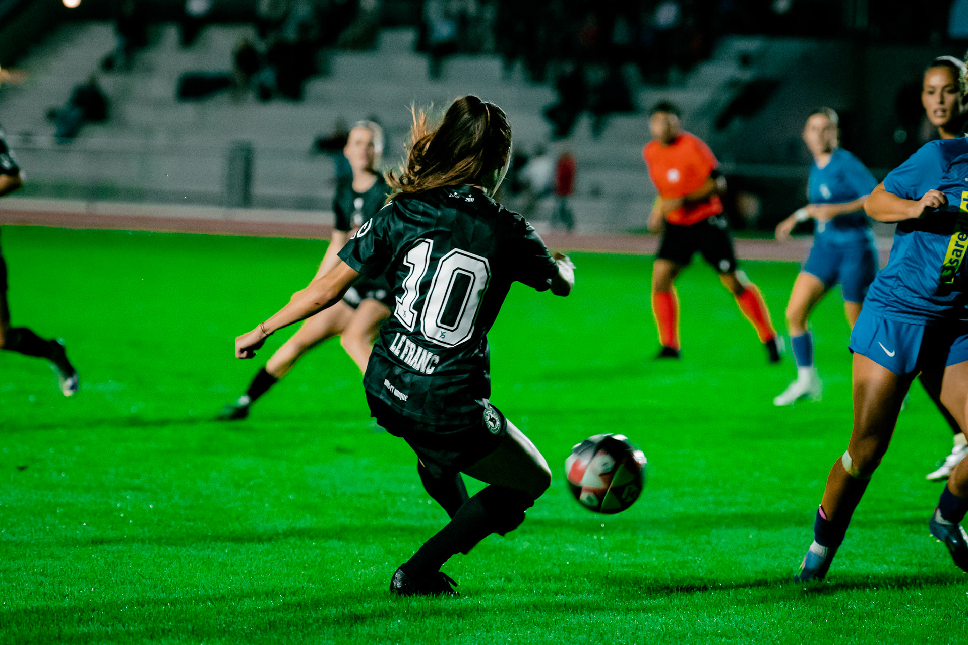 Match championnat LNB féminine opposant FC Küssnacht a/R - Yverdon Sport FC au Sportanlage - Luterbach. (Christian António/LibsVisuals.com)