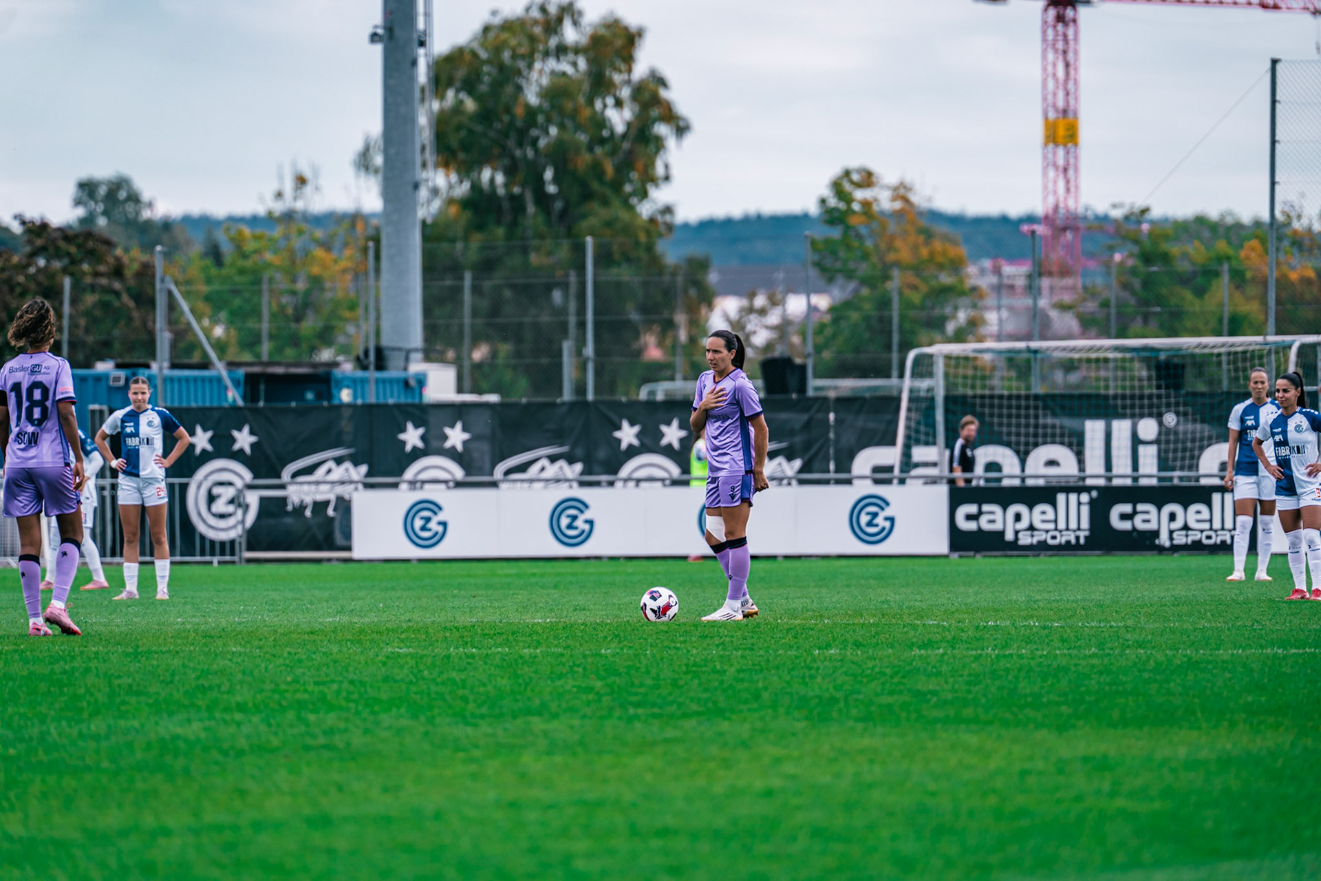 Match de l’AXA Women’s Super League opposant GC Frauenfussball et FC Basel 1893 au GC/Campus, Niederhasli (Platz 1). (Christian António/LibsVisuals.com)
