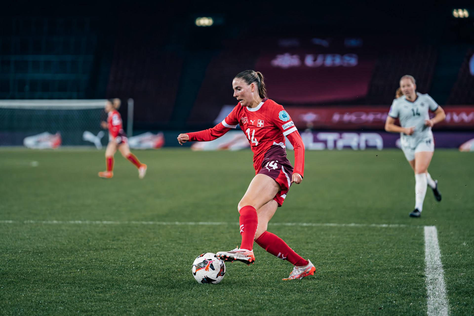 UEFA Women's Nations League Suisse - Islande au Stadion Letzigrund. (Christian António/LibsVisuals.com)