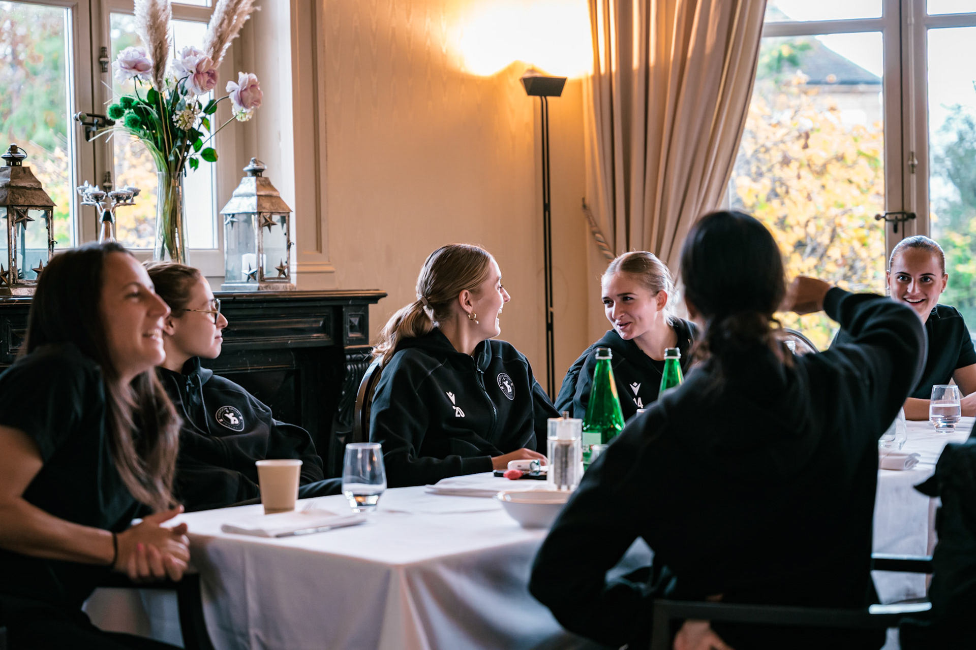 Match de championnat LNB féminine opposant Yverdon Sport FC et le FC Lugano au Stade Municipal, Yverdon-les-Bains. (Christian António / LibsVisuals.com)