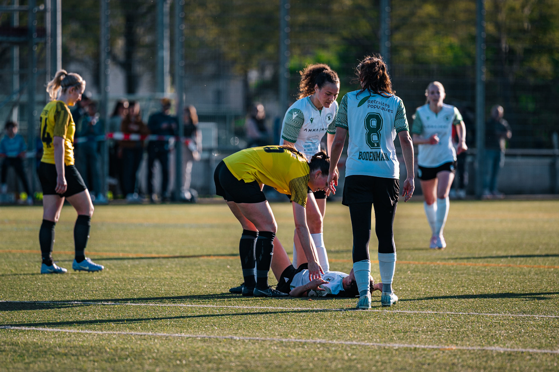 FC Schlieren et Yverdon Sport FC au Zelgli. (Christian António/LibsVisuals.com)