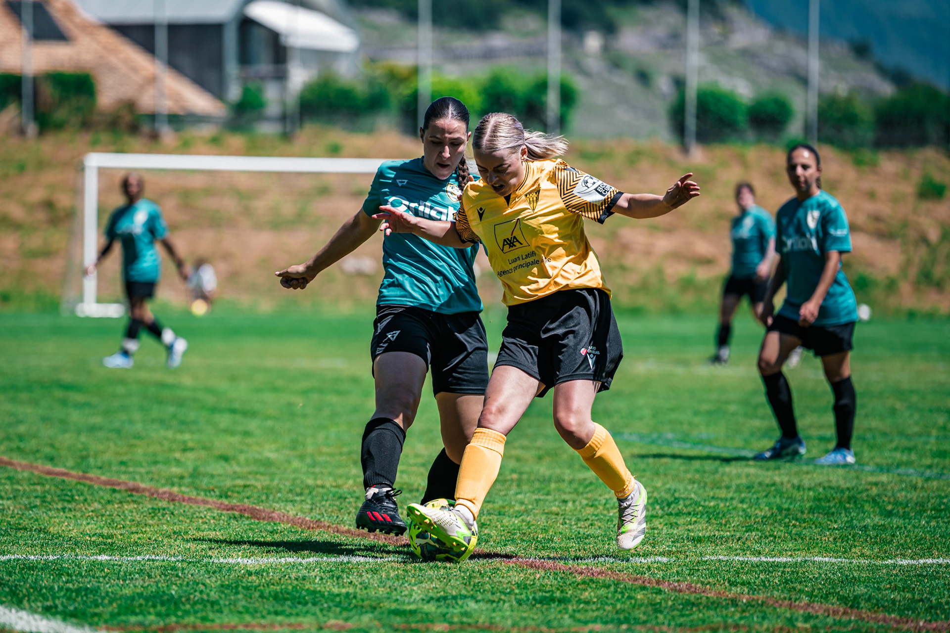 FC Aigle - FC Echallens Région I au Stade des Ruvines. (Christian António/LibsVisuals.com)