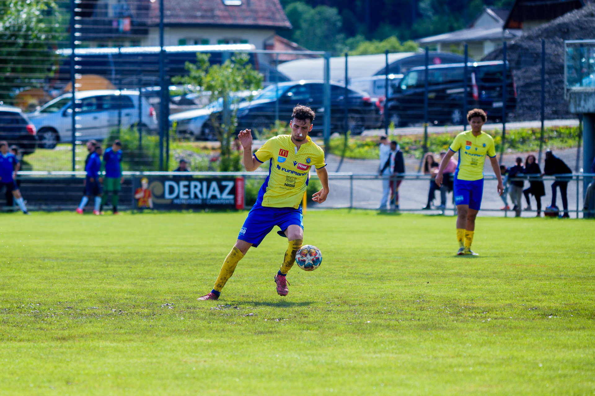 Match 2ème Ligue FC Bosna Yverdon - FC Vevey Sport II au Stade Sous-Ville à Baulmes