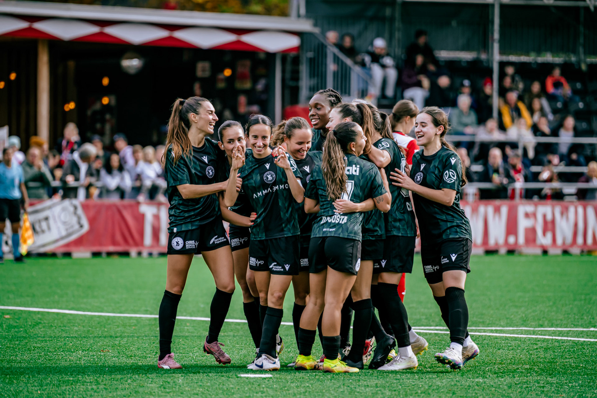 Match de championnat LNB Féminine opposant le FC Winterthur et Yverdon Sport FC au Schützenwiese, Winterthur. (Christian António/LibsVisuals.com)