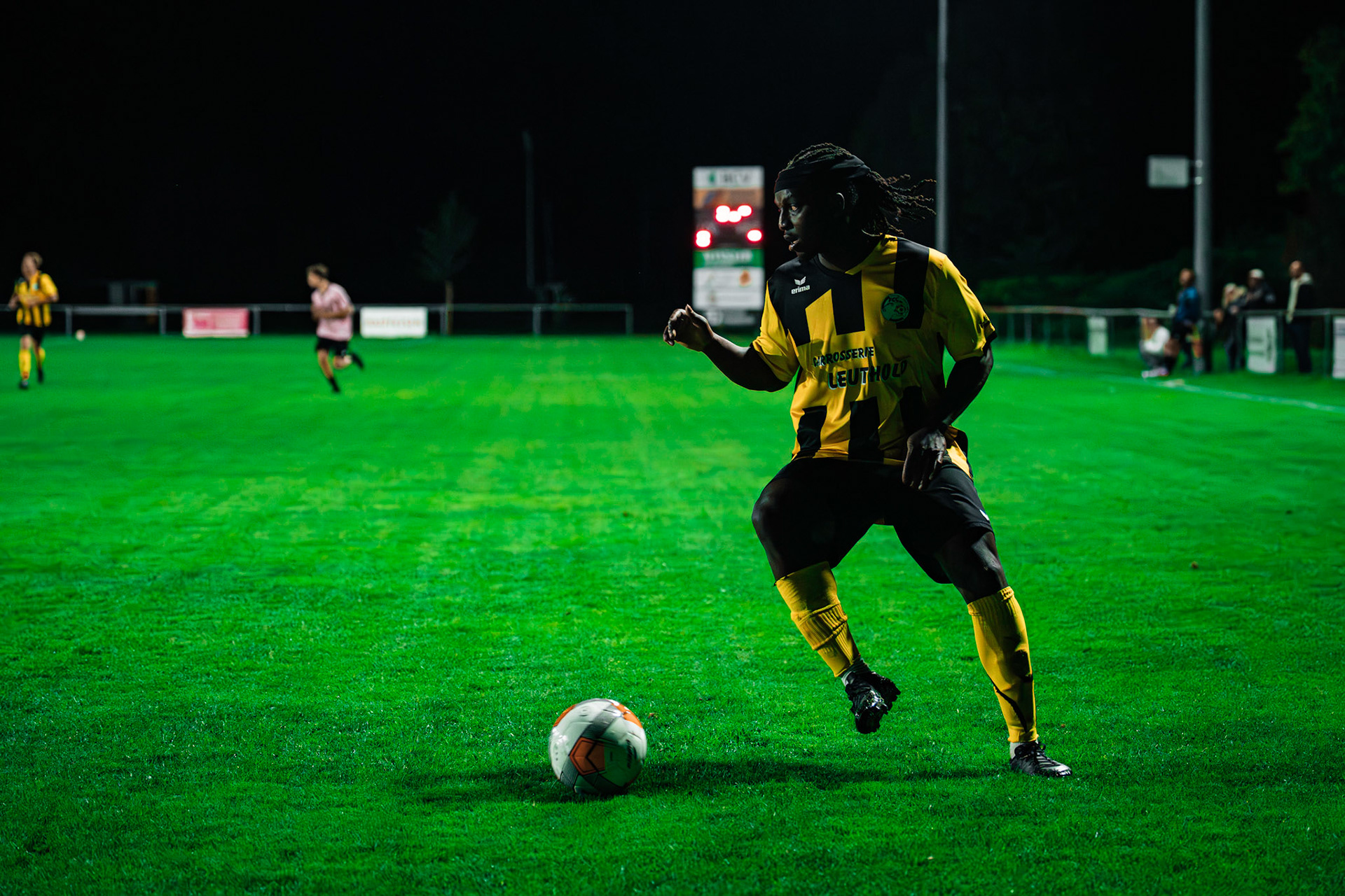 Match BCV Cup opposant FC Corcelles-Payerne I – FC Poliez-Pittet IA à la Place de sports Freybonnaz. (Christian António/LibsVisuals.com)
