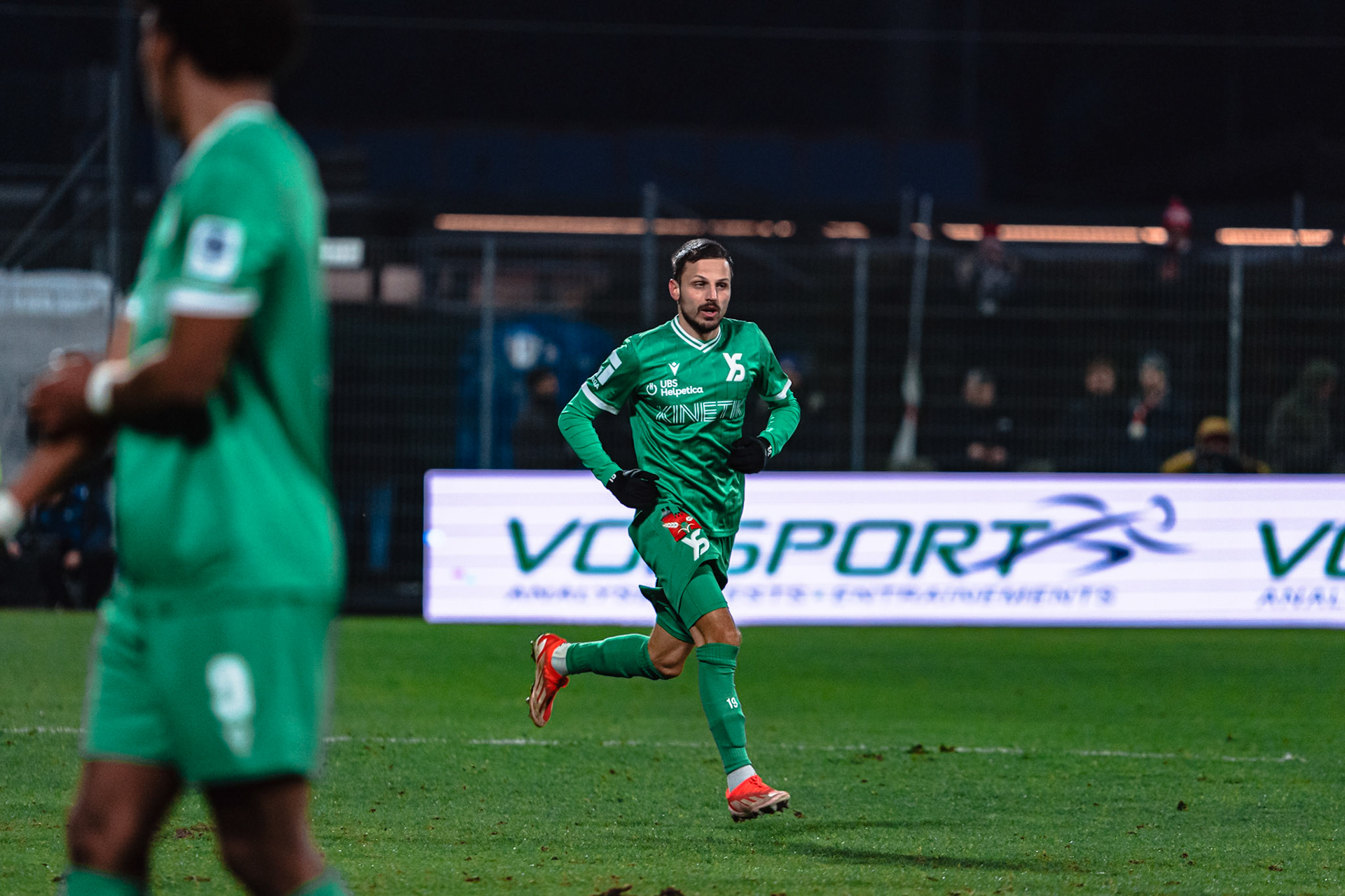 Yverdon Sport FC et FC Winterthur au Stade Municipal. (Christian António/LibsVisuals.com)