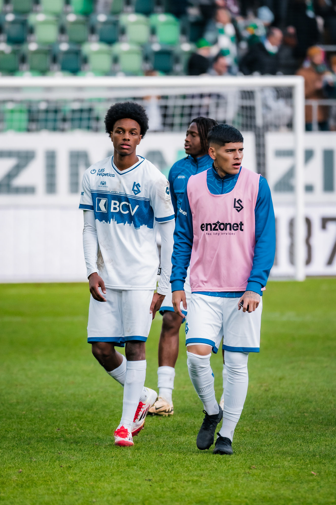 FC Saint-Gall 1879 et Lausanne-Sport FC au Kybunpark. (Christian António/LibsVisuals.com)