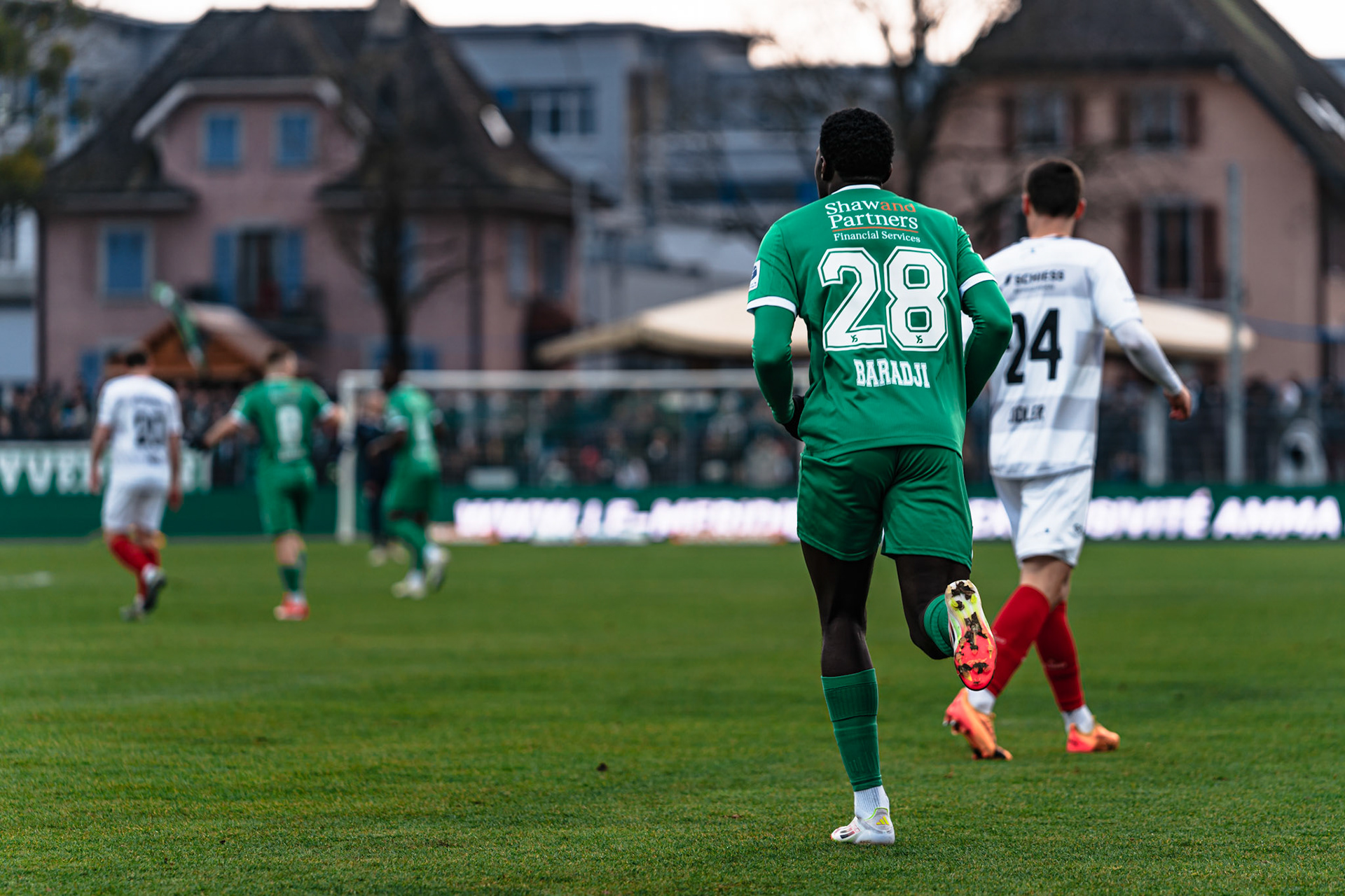 Yverdon Sport FC et FC Winterthur au Stade Municipal. (Christian António/LibsVisuals.com)