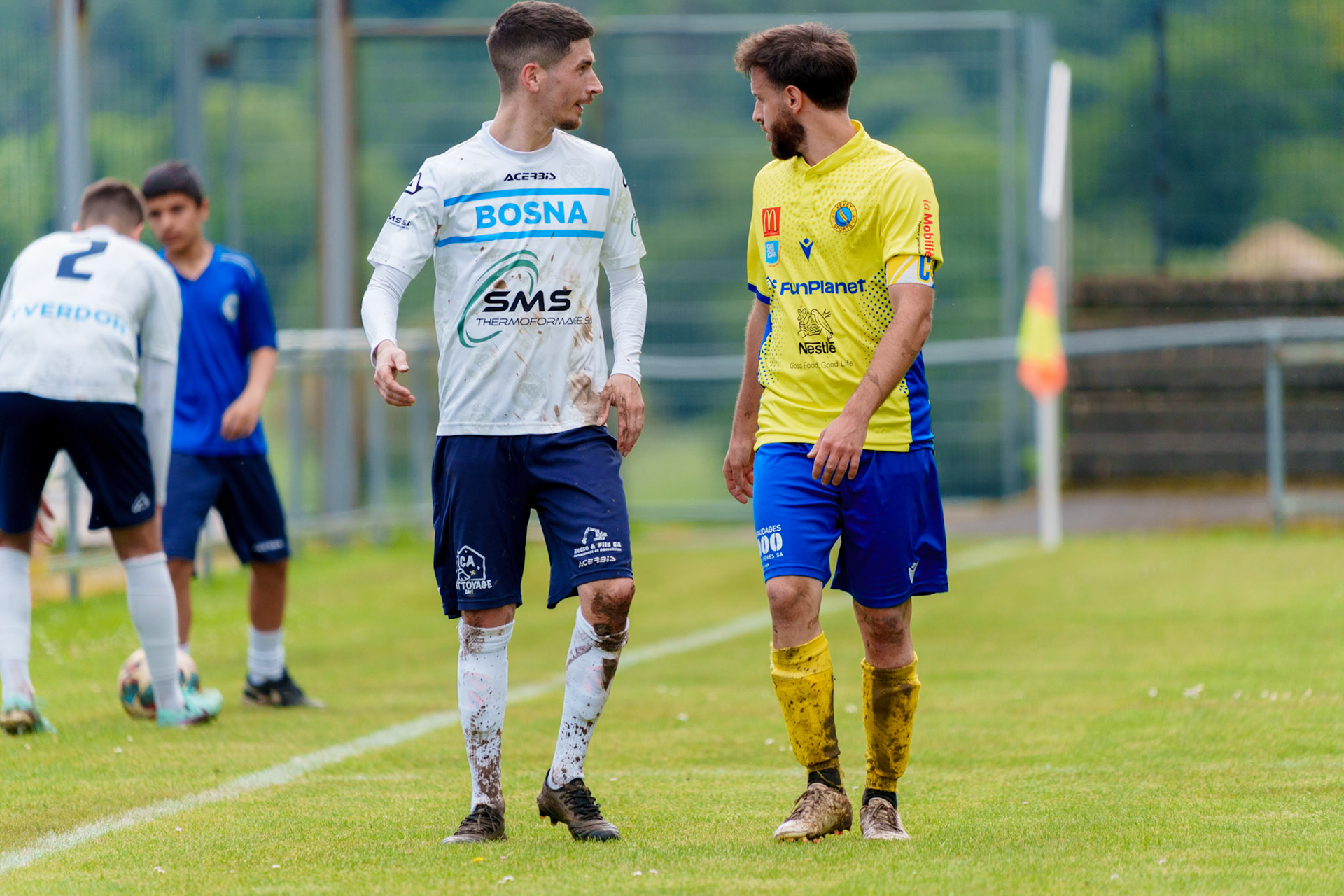 Match 2ème Ligue FC Bosna Yverdon - FC Vevey Sport II au Stade Sous-Ville à Baulmes