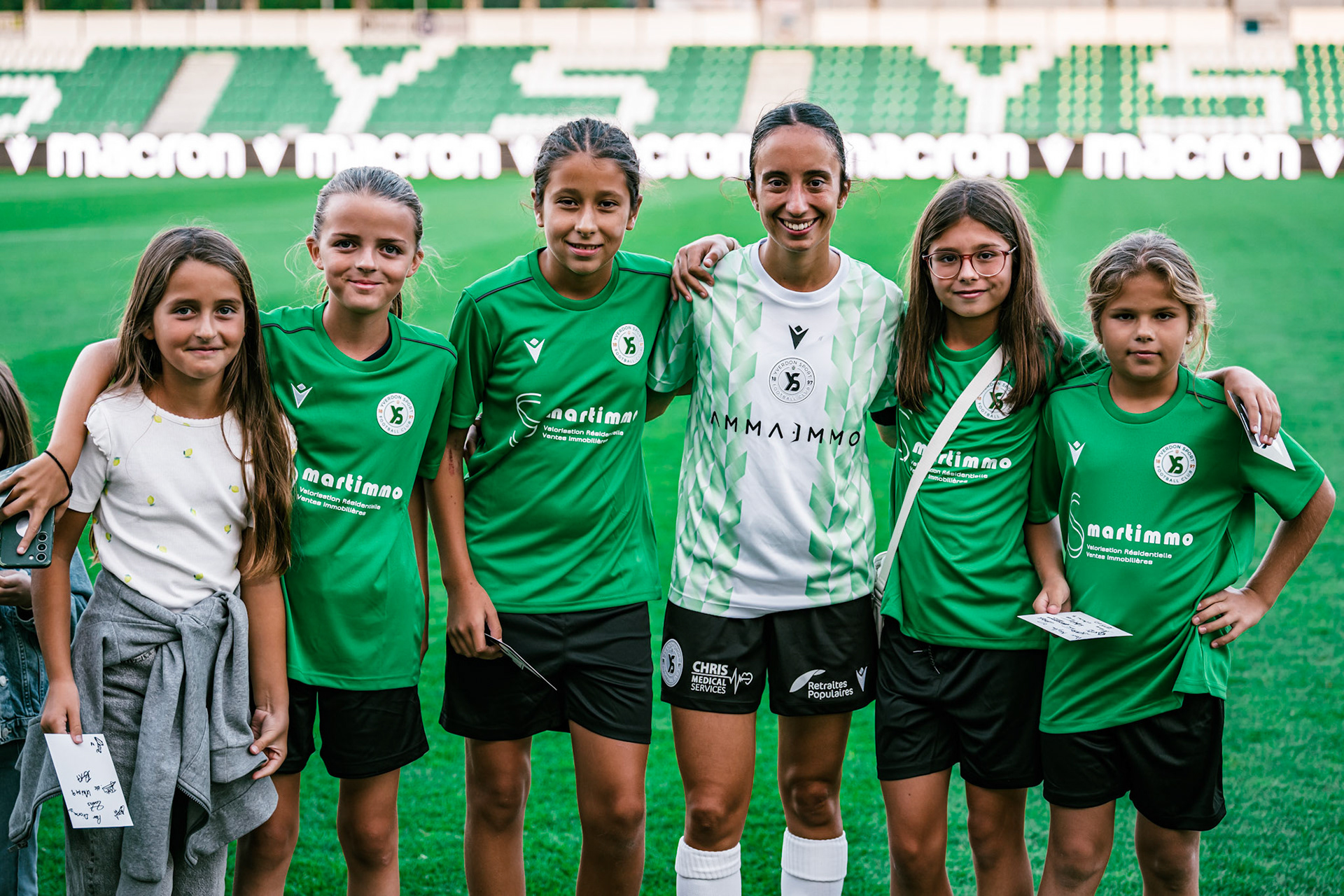 Match championnat LNB féminine opposant Yverdon Sport FC et FC Schlieren au Stade Municipal. (Christian António/LibsVisuals.com)
