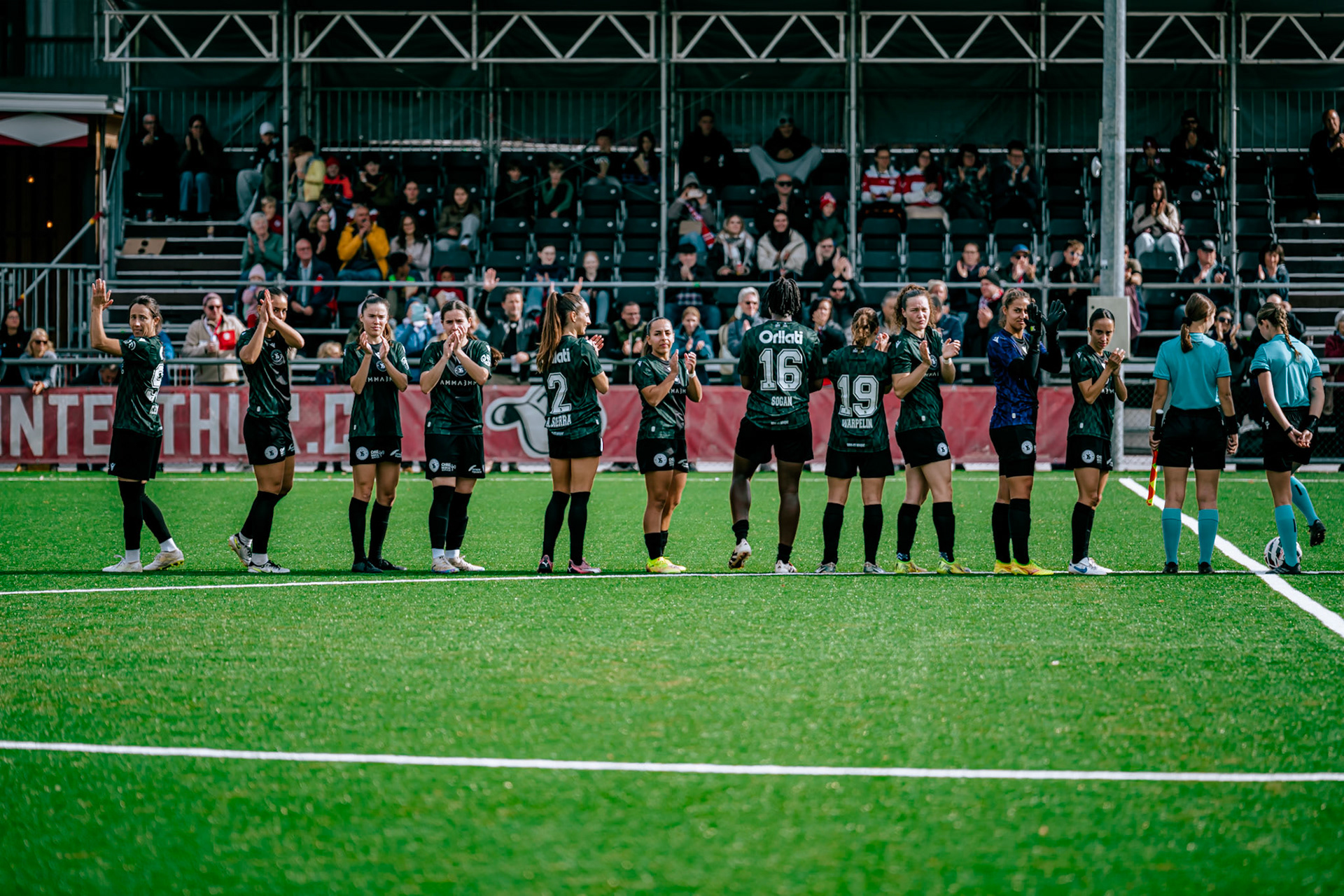 Match de championnat LNB Féminine opposant le FC Winterthur et Yverdon Sport FC au Schützenwiese, Winterthur. (Christian António/LibsVisuals.com)