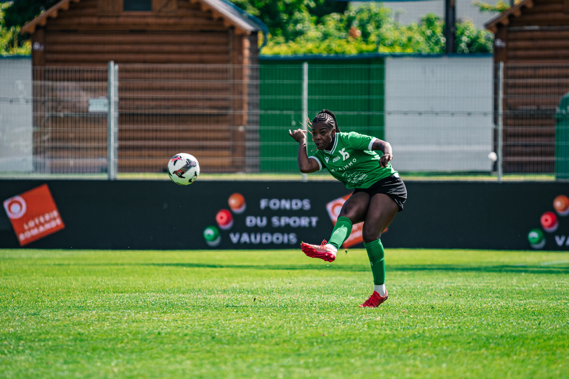 Yverdon Sport FC et FC Schlieren au Stade Municipal. (Christian António/LibsVisuals.com)