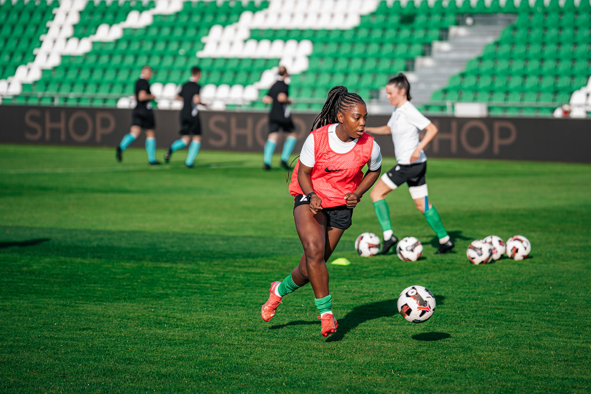 Yverdon Sport FC et FC Rapperswil-Jona au Stade Municipal. (Christian António/LibsVisuals.com)