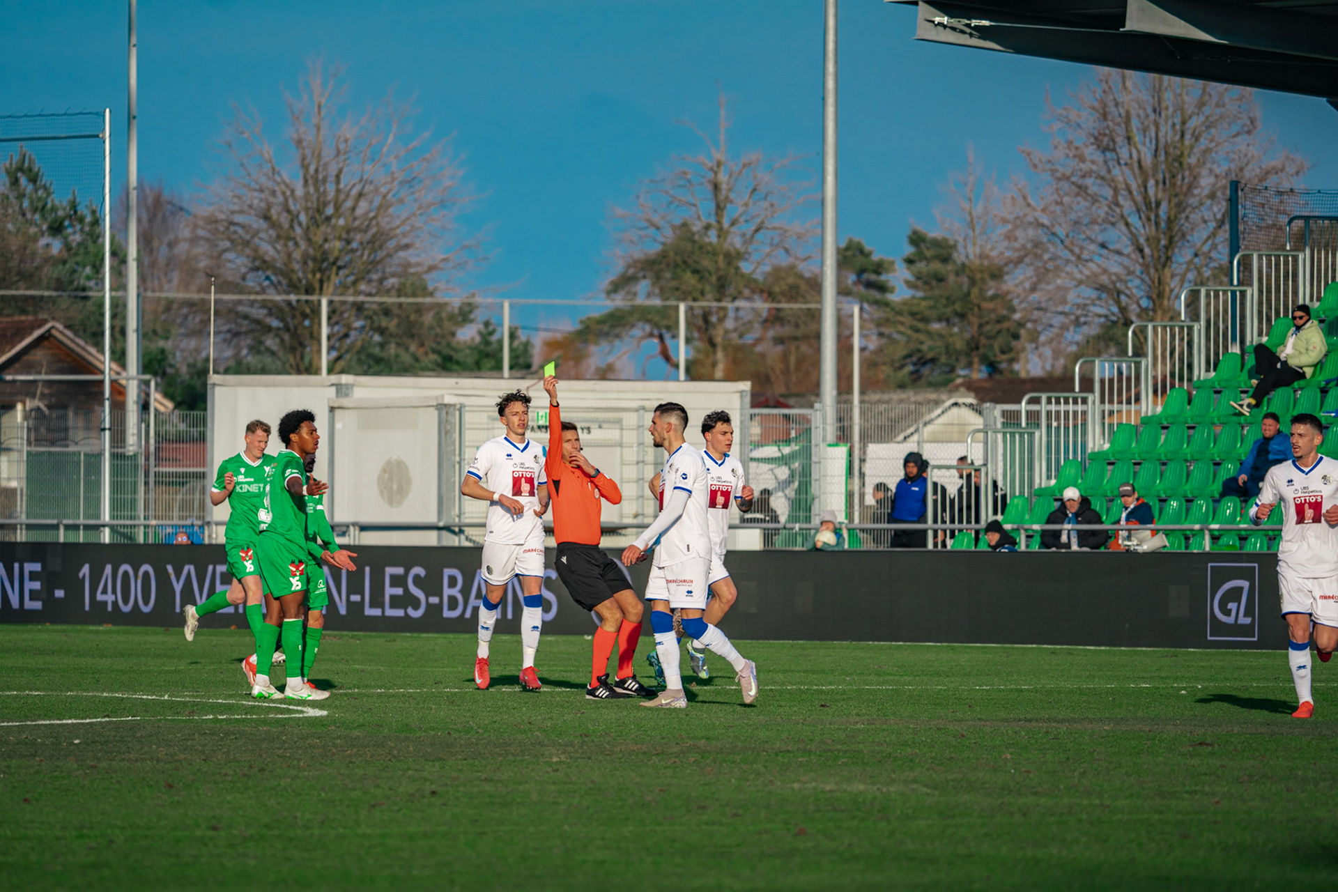 Yverdon Sport FC et FC Luzern au Stade Municipal. (Christian António/LibsVisuals.com)