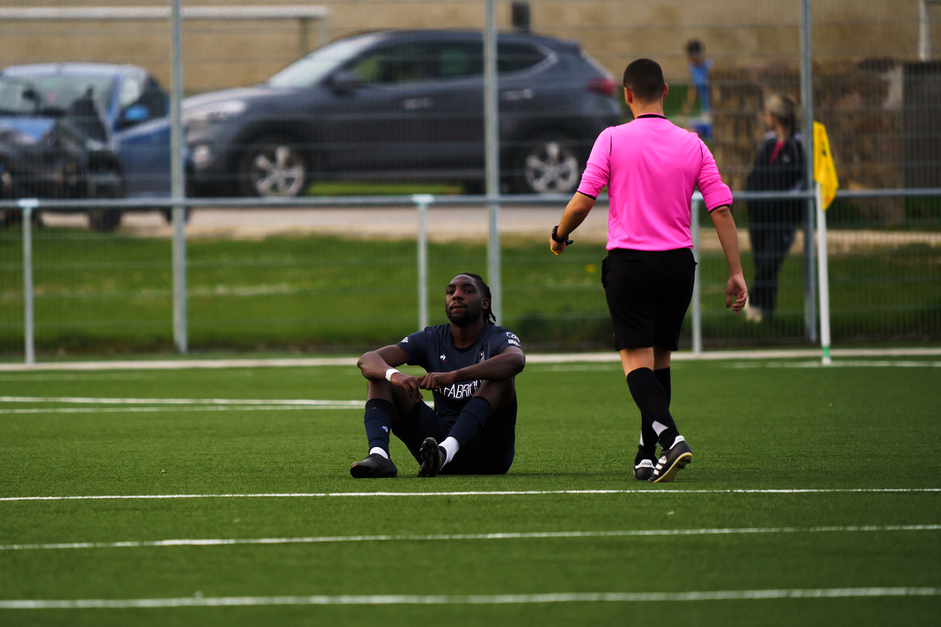 Match 2ème Ligue FC Champagne - FC Grandson-Tuileries au Terrain de Sport de Derrière-Ville à Champagne