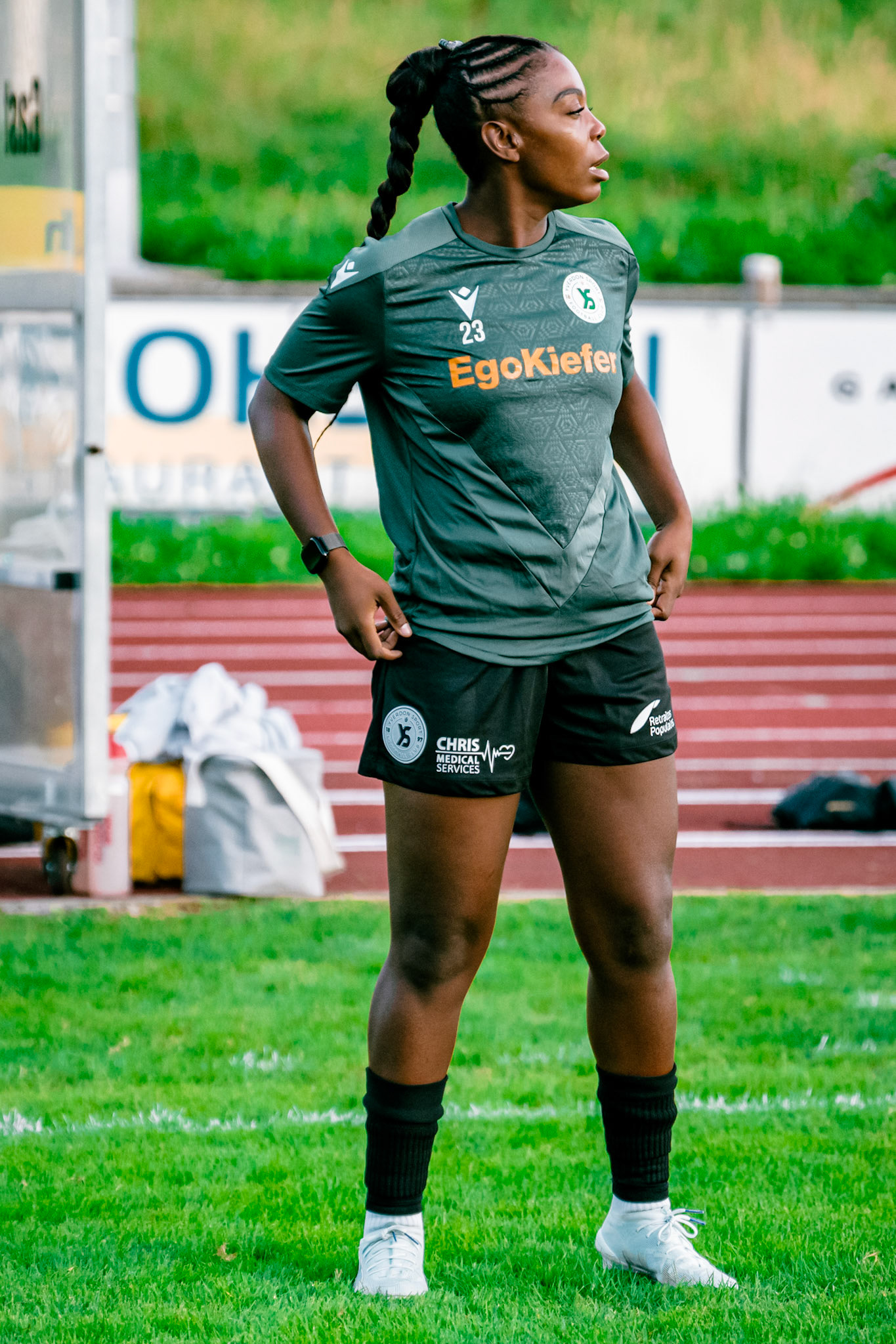 Match championnat LNB féminine opposant FC Küssnacht a/R - Yverdon Sport FC au Sportanlage - Luterbach. (Christian António/LibsVisuals.com)
