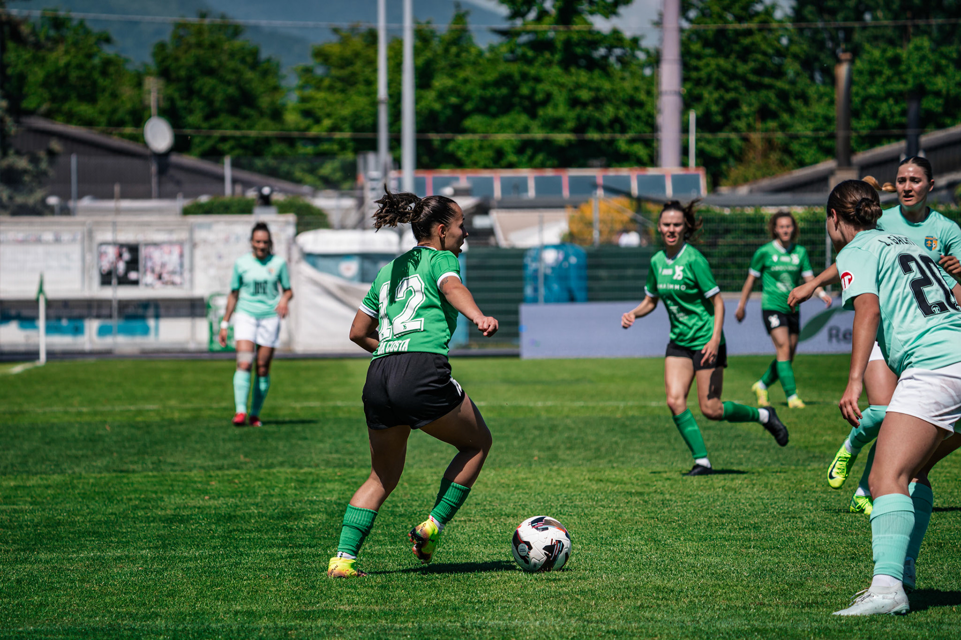 Yverdon Sport FC et FC Schlieren au Stade Municipal. (Christian António/LibsVisuals.com)