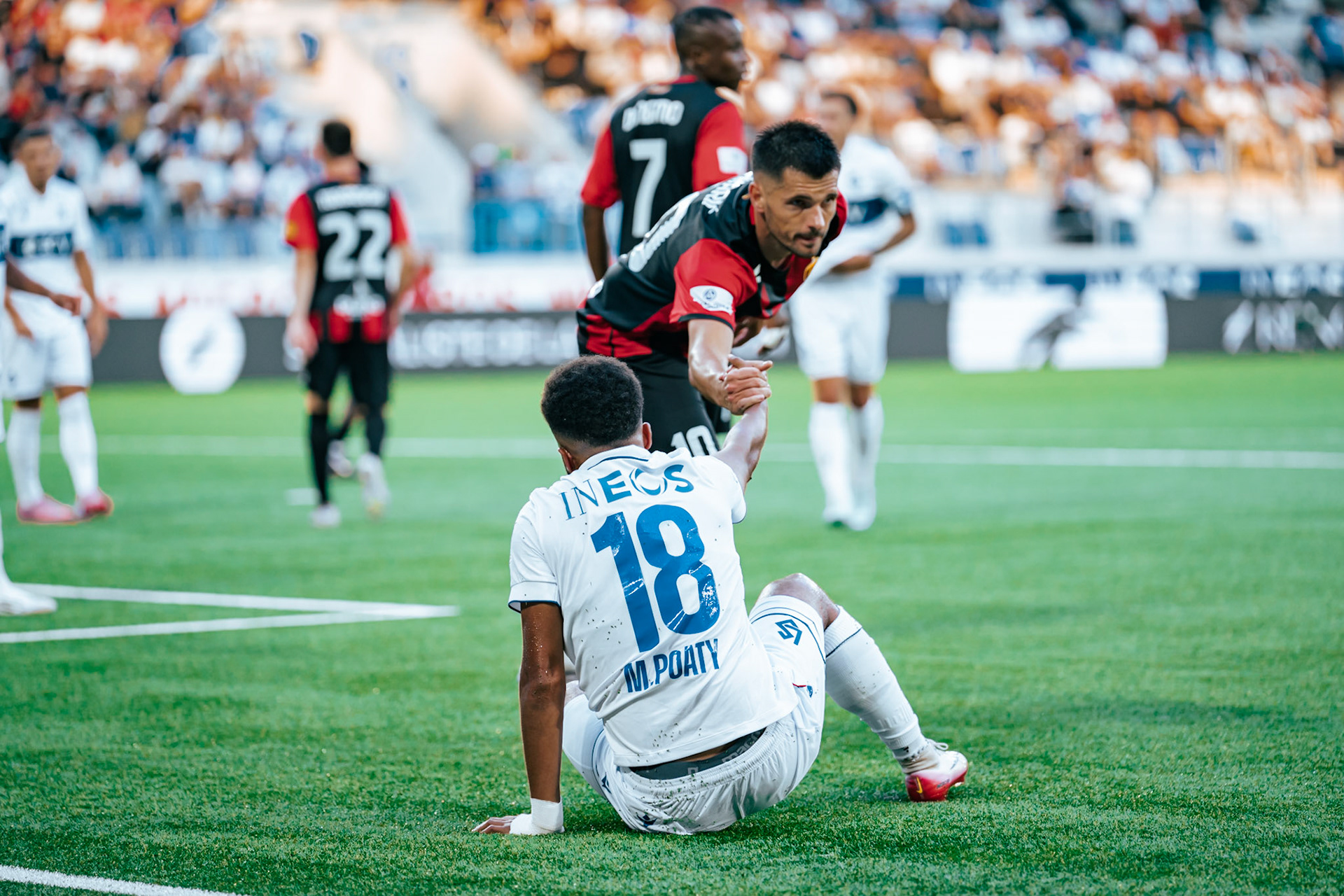 Lausanne-Sport - Vardar Skopje au Stade de la Tuilière. (Christian António/LibsVisuals.com)