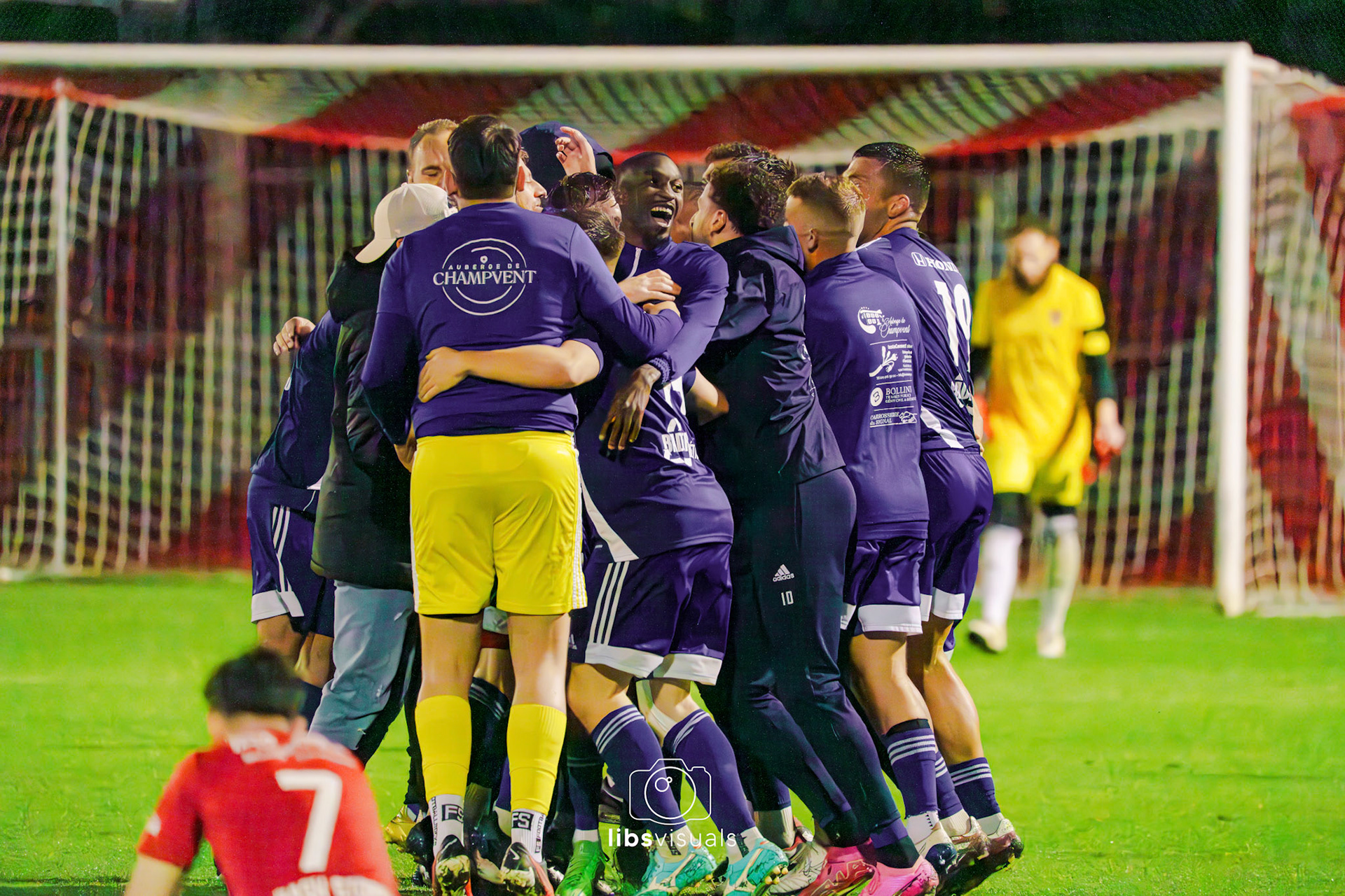 Match de barrage - Promotion 3ème ligue FC Iliria Payerne - FC Champvent au Stade Municipal à Payerne