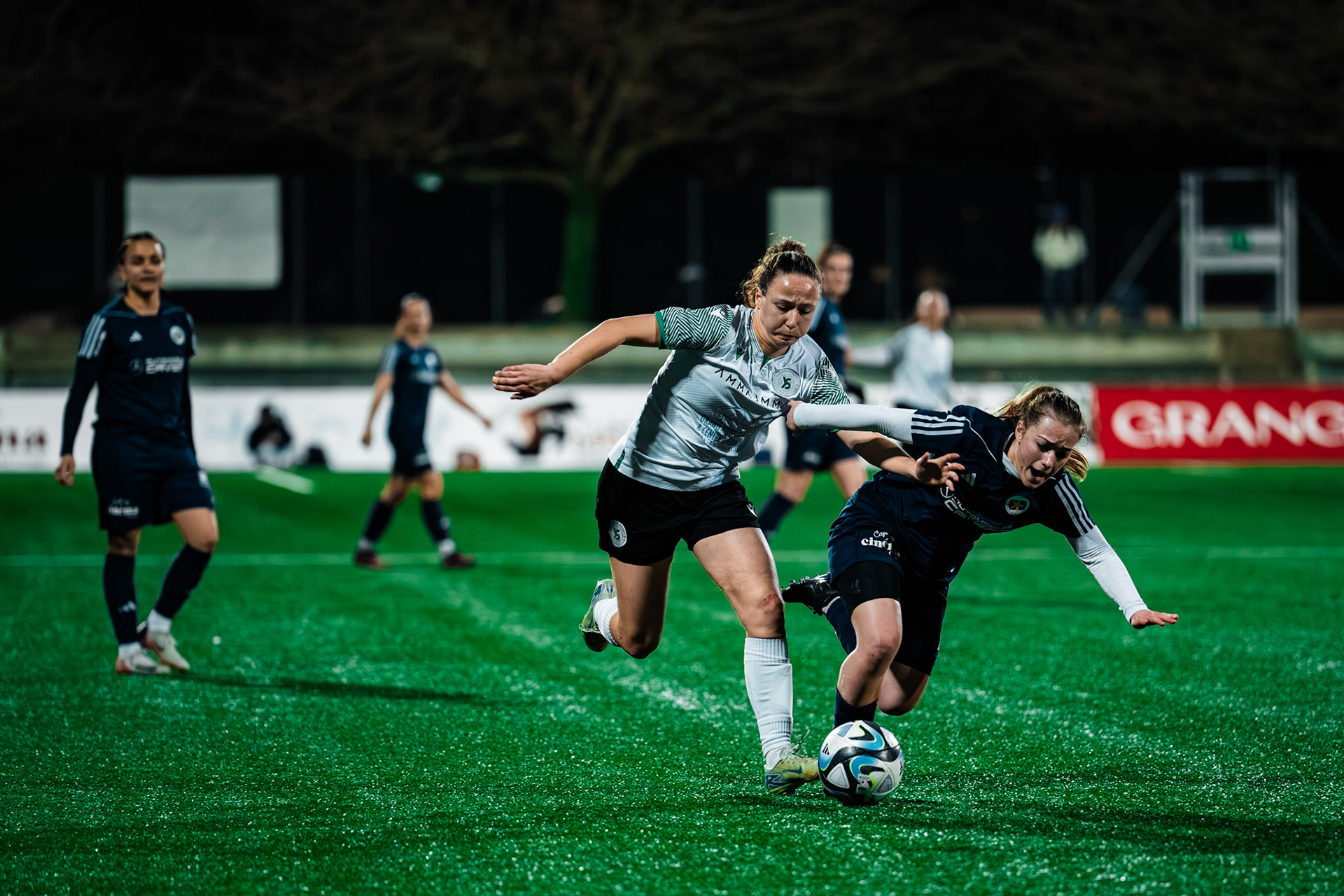 Etoile Carouge FC et Yverdon Sport FC au  Stade de la Fontenette (Christian António/LibsVisuals.com)