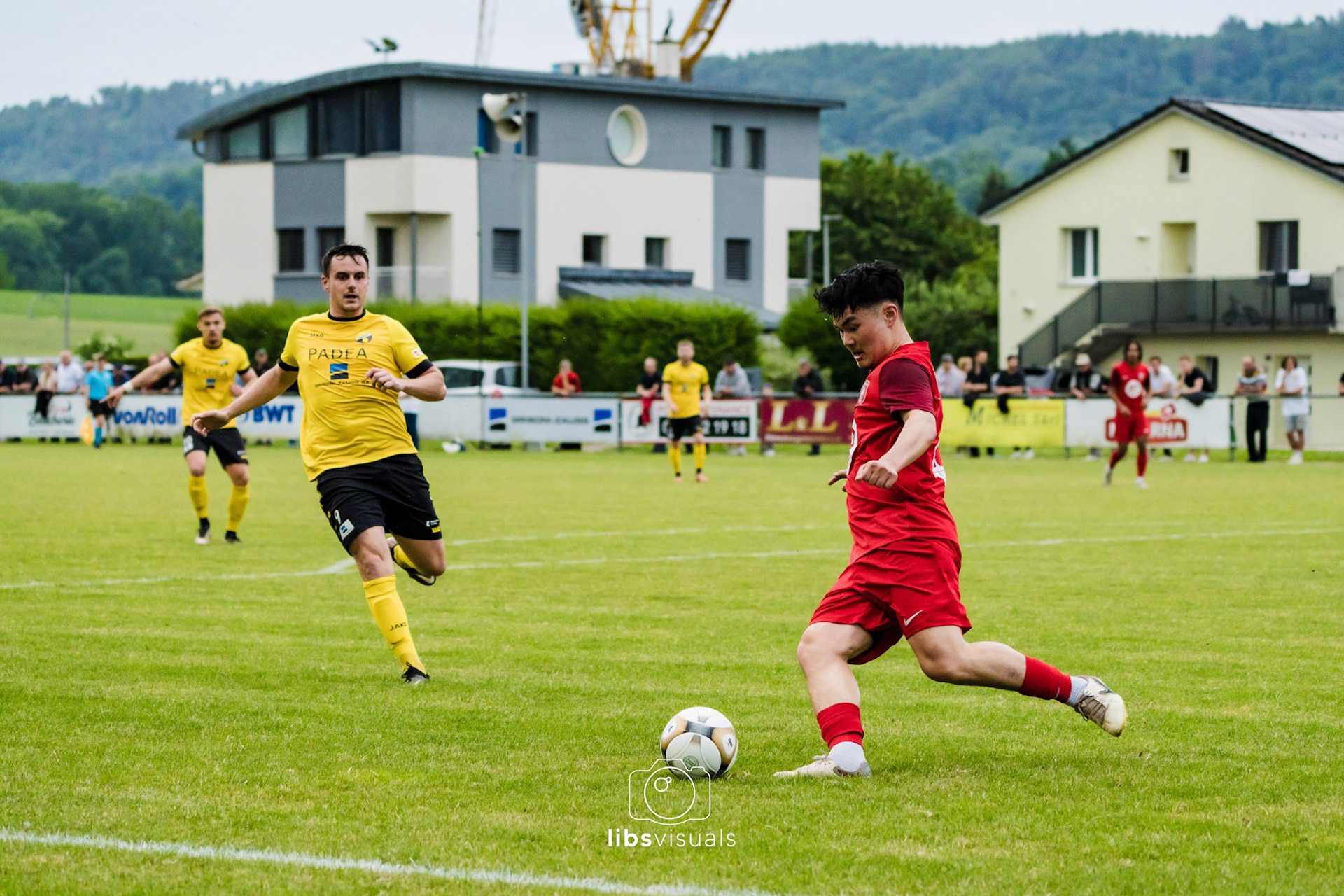 Match de barrage - promotion 3ème ligue FC Domdidier I - FC Richemond I au Stade du Pâquier  à Domdidier