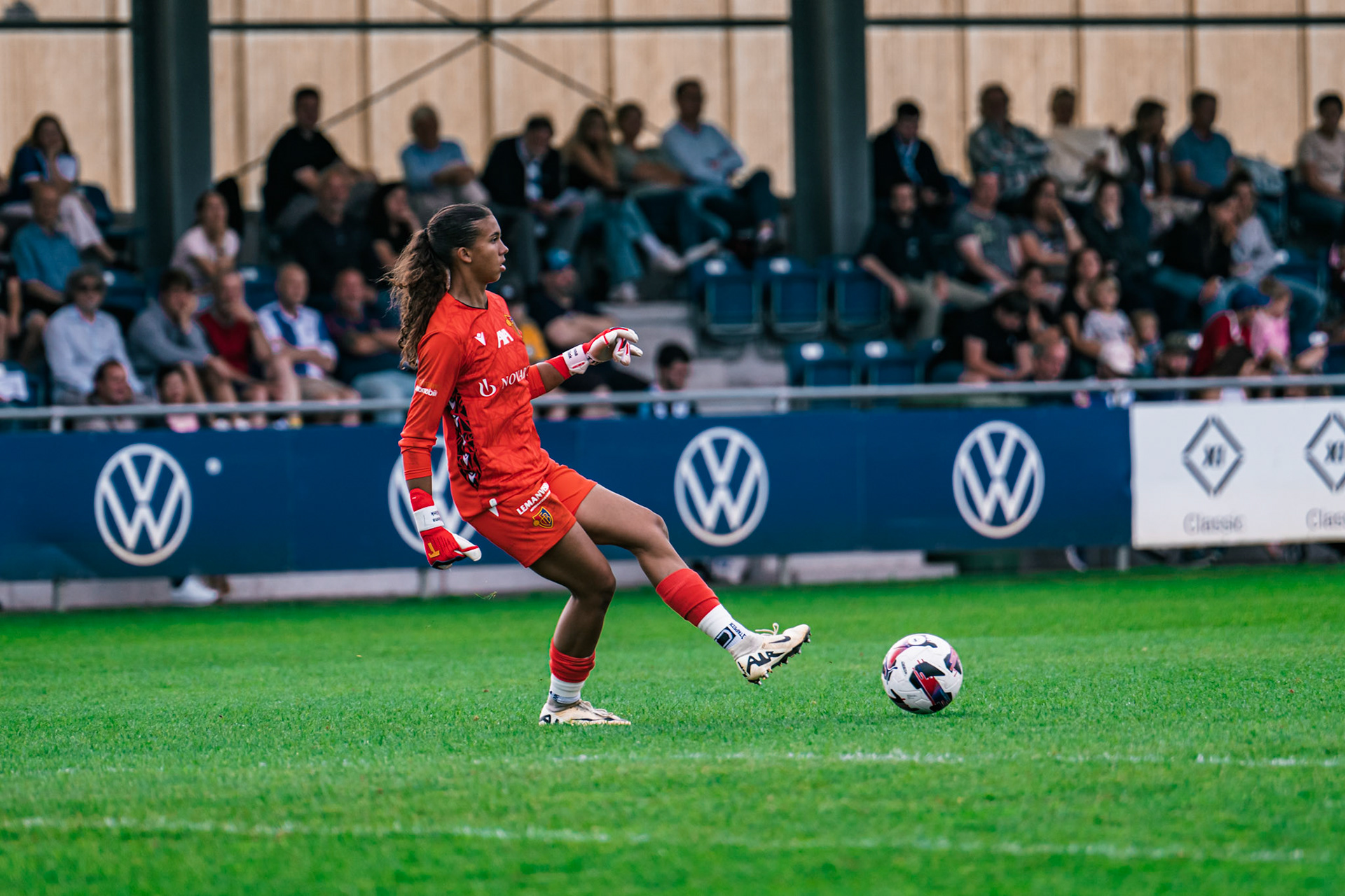 Match de l’AXA Women’s Super League opposant GC Frauenfussball et FC Basel 1893 au GC/Campus, Niederhasli (Platz 1). (Christian António/LibsVisuals.com)