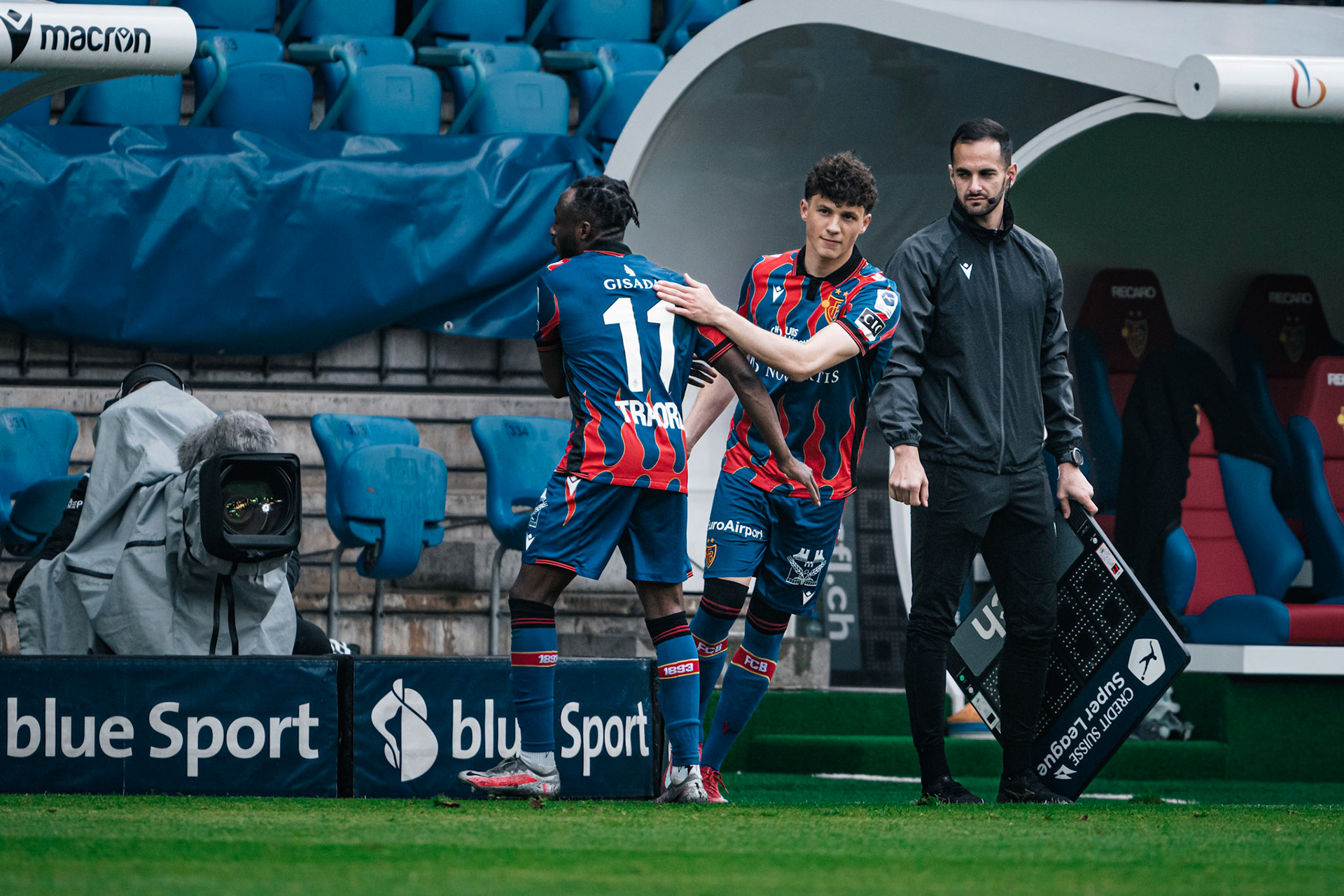 FC Basel 1893 et Yverdon Sport FC au St. Jakob-Park. (Christian António/LibsVisuals.com)