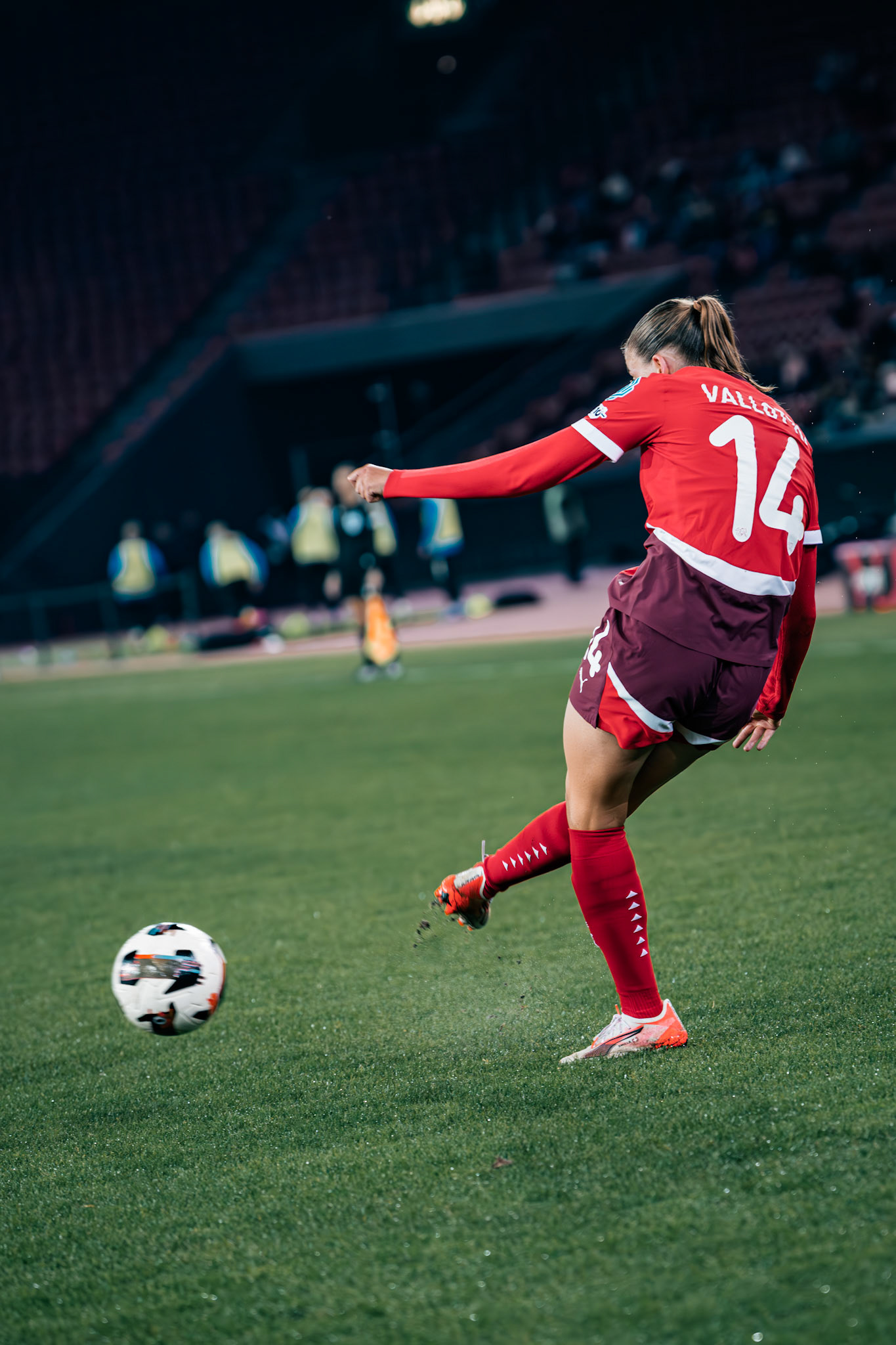 UEFA Women's Nations League Suisse - Islande au Stadion Letzigrund. (Christian António/LibsVisuals.com)